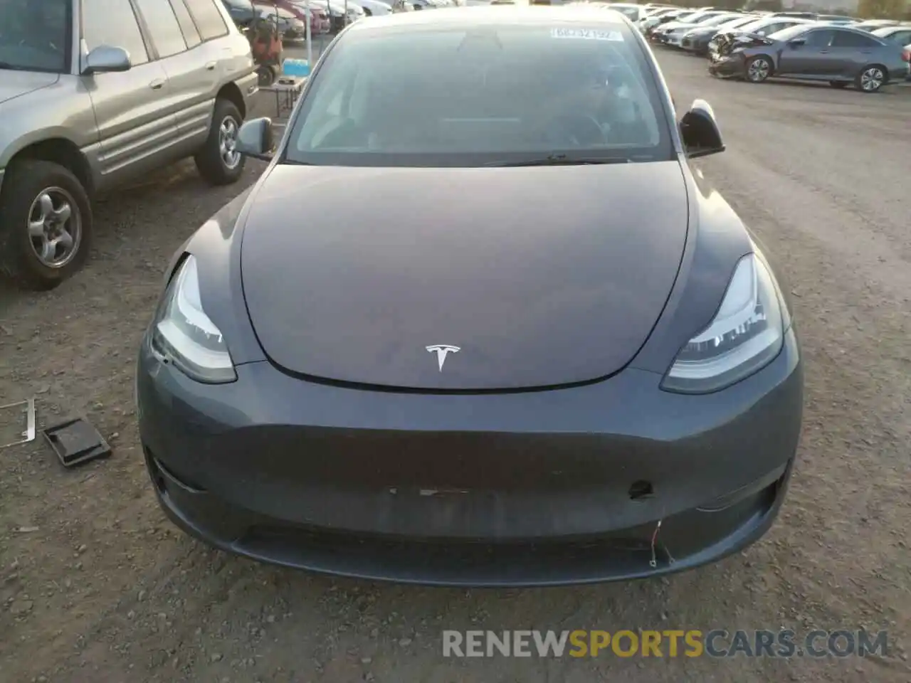 5 Photograph of a damaged car 7SAYGAEE4NF337940 TESLA MODEL Y 2022