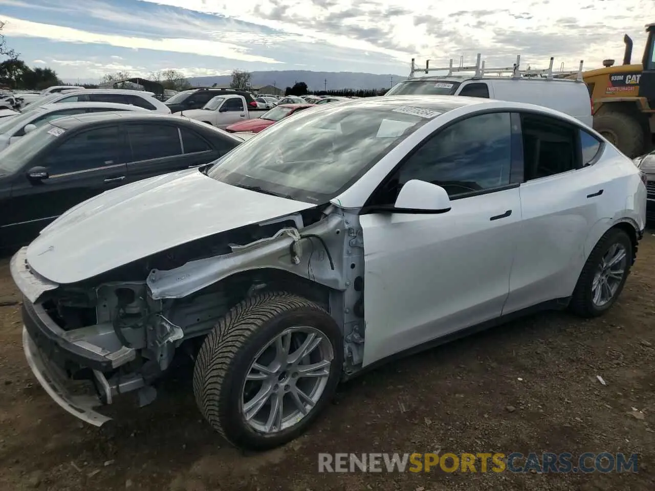 1 Photograph of a damaged car 7SAYGAEE4NF362899 TESLA MODEL Y 2022