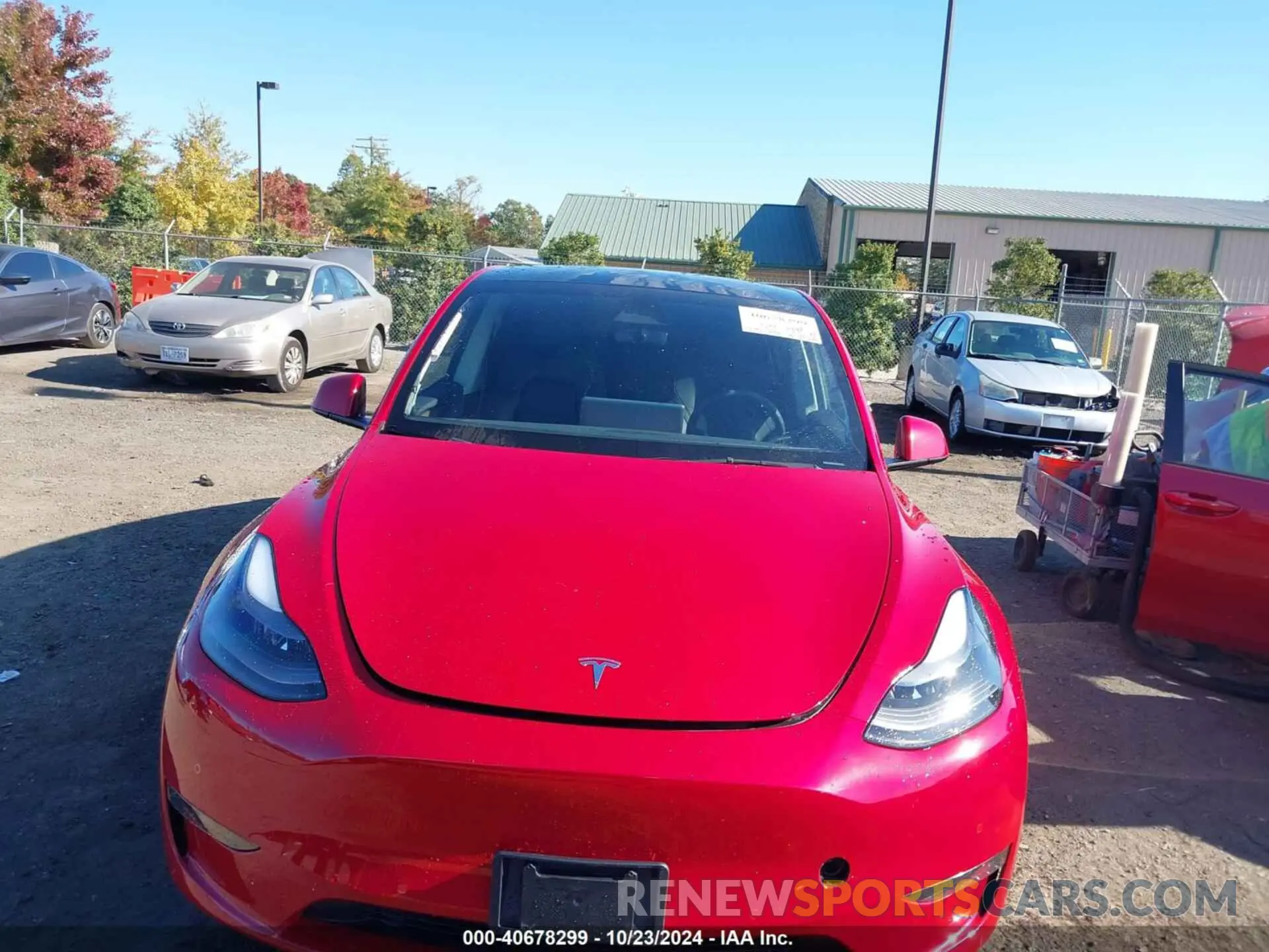 6 Photograph of a damaged car 7SAYGAEE4NF534591 TESLA MODEL Y 2022