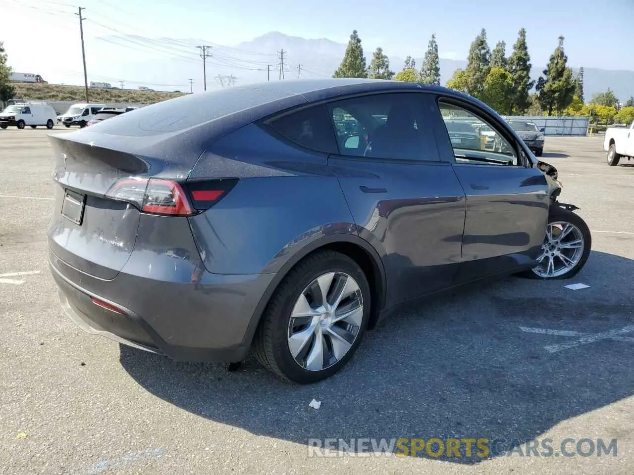 3 Photograph of a damaged car 7SAYGAEE5NF553408 TESLA MODEL Y 2022