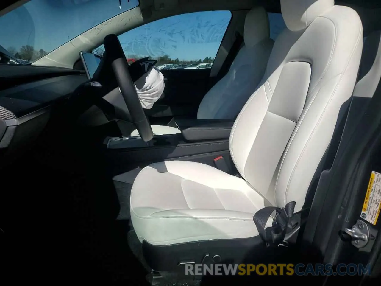 7 Photograph of a damaged car 7SAYGAEE5NF573044 TESLA MODEL Y 2022