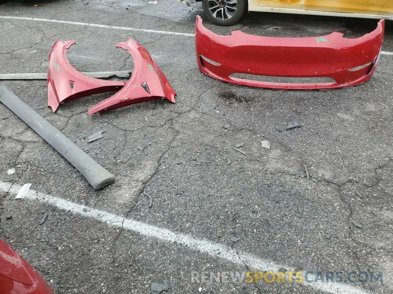 14 Photograph of a damaged car 7SAYGAEE6NF348163 TESLA MODEL Y 2022