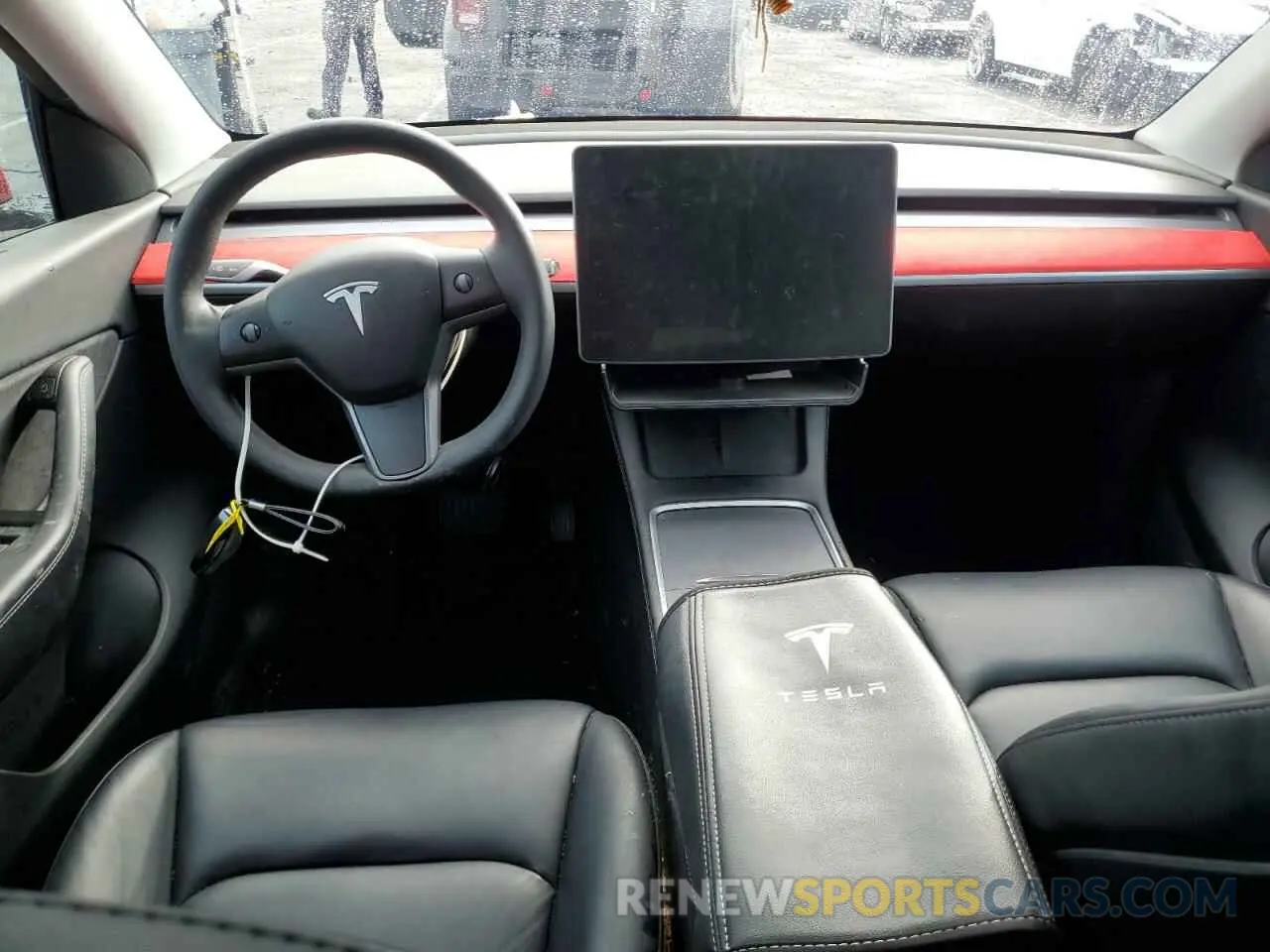 8 Photograph of a damaged car 7SAYGAEE6NF348163 TESLA MODEL Y 2022
