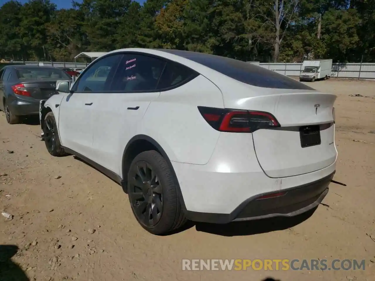 3 Photograph of a damaged car 7SAYGAEE6NF358935 TESLA MODEL Y 2022