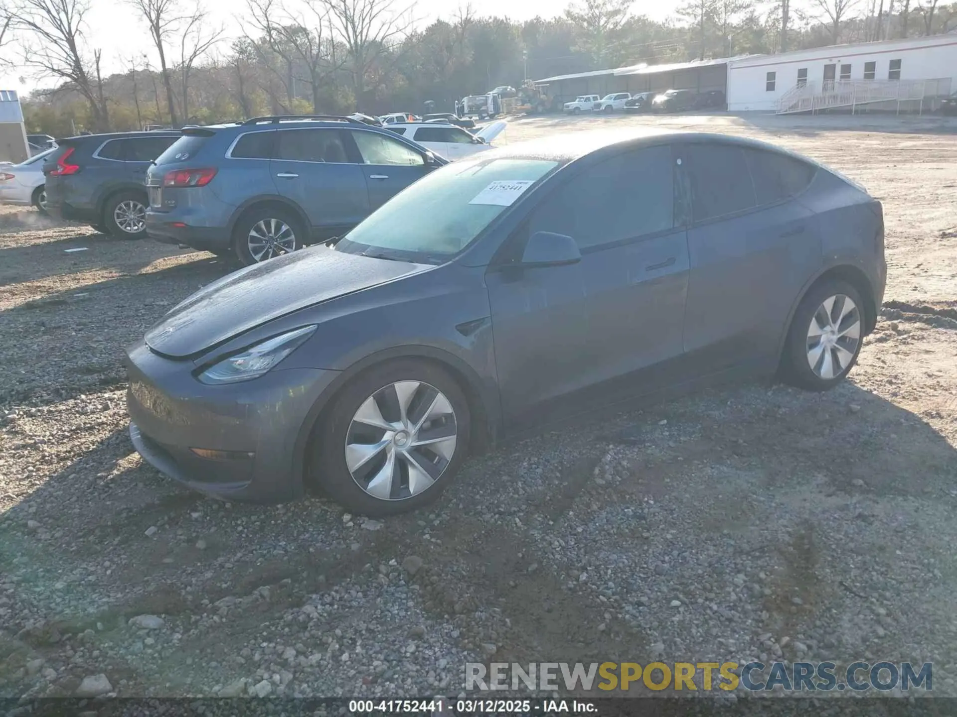 2 Photograph of a damaged car 7SAYGAEE6NF361883 TESLA MODEL Y 2022