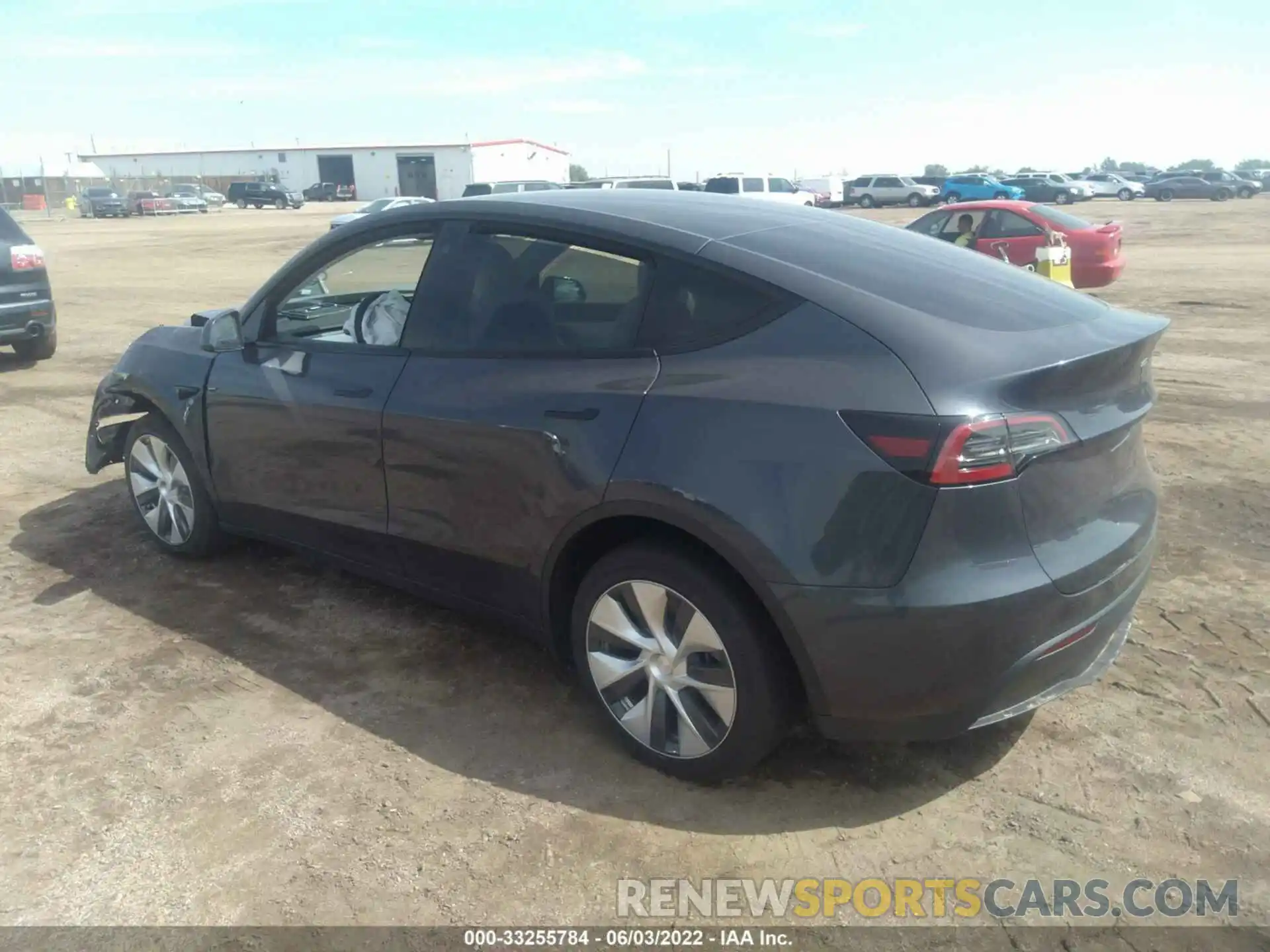 3 Photograph of a damaged car 7SAYGAEE6NF418907 TESLA MODEL Y 2022