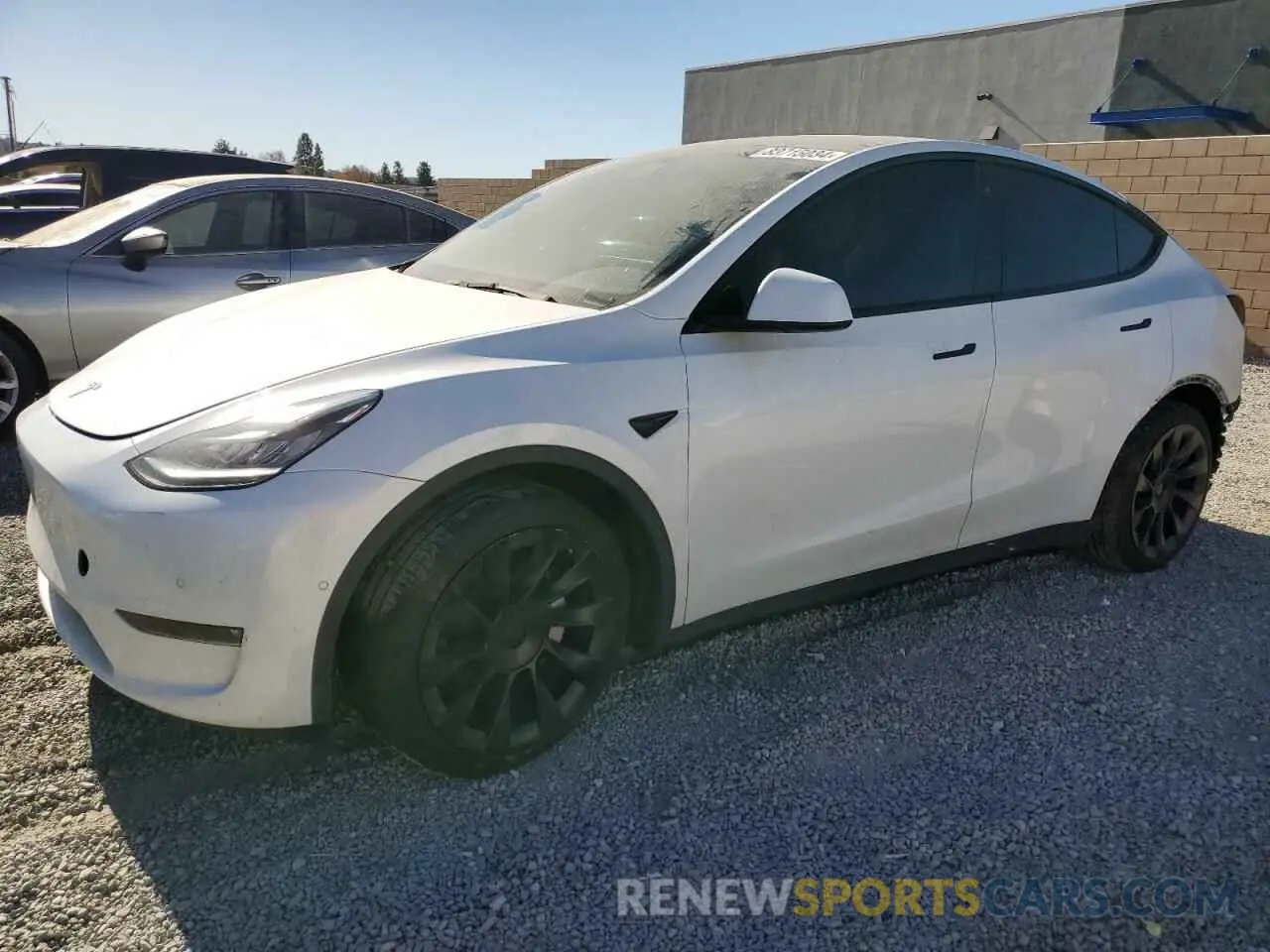 1 Photograph of a damaged car 7SAYGAEE6NF456296 TESLA MODEL Y 2022