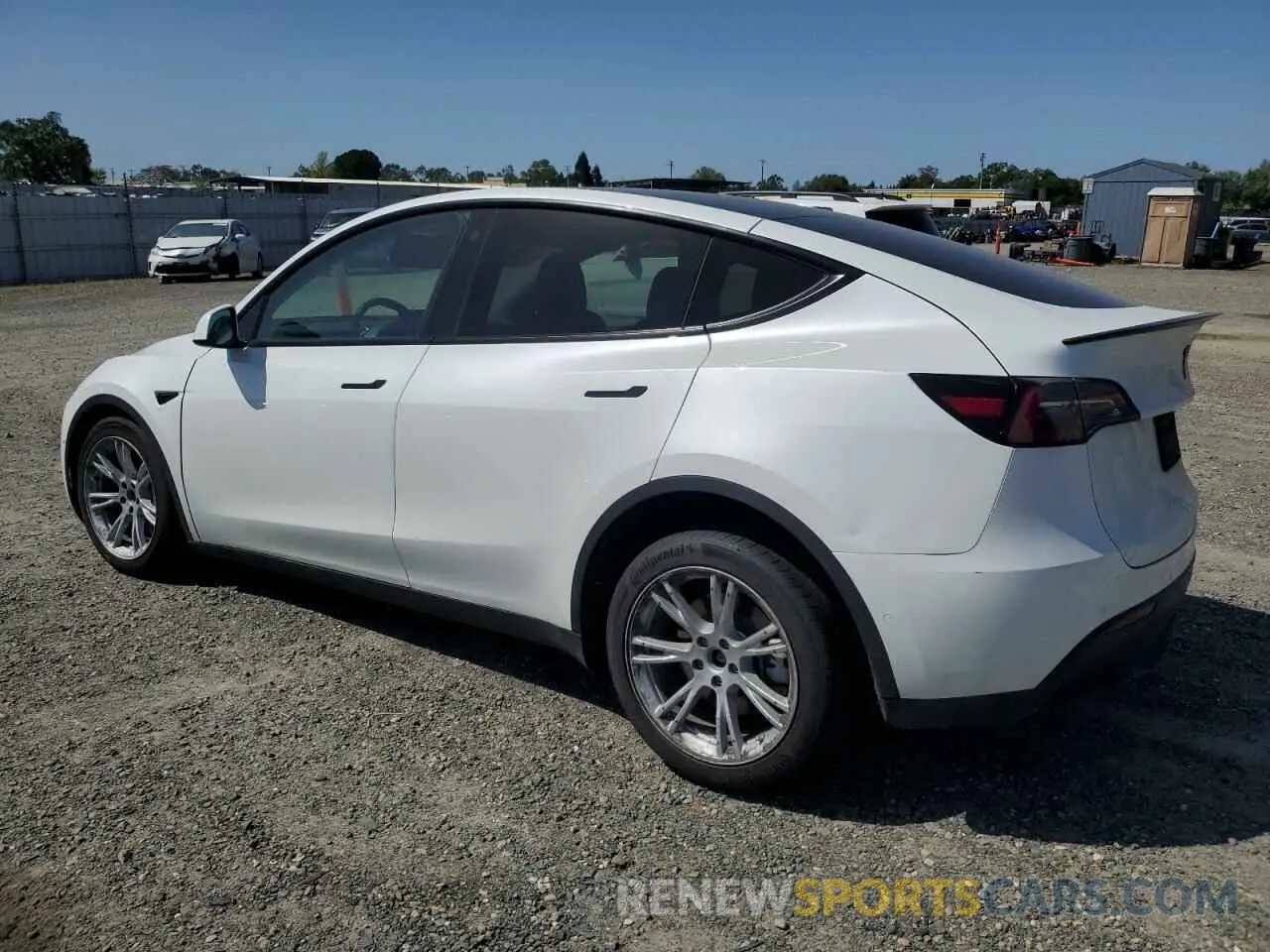 2 Photograph of a damaged car 7SAYGAEE6NF492070 TESLA MODEL Y 2022