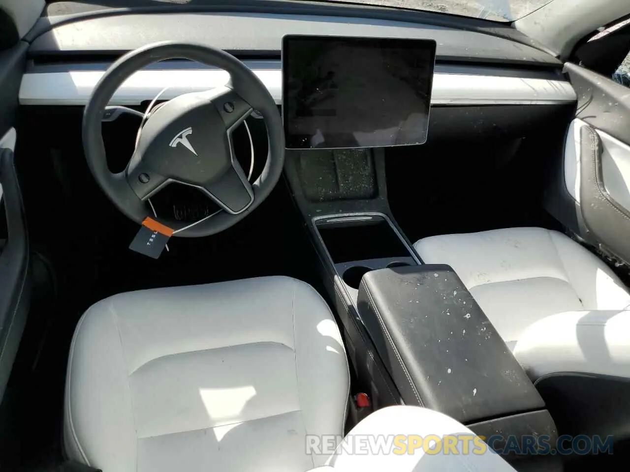 8 Photograph of a damaged car 7SAYGAEE6NF505383 TESLA MODEL Y 2022