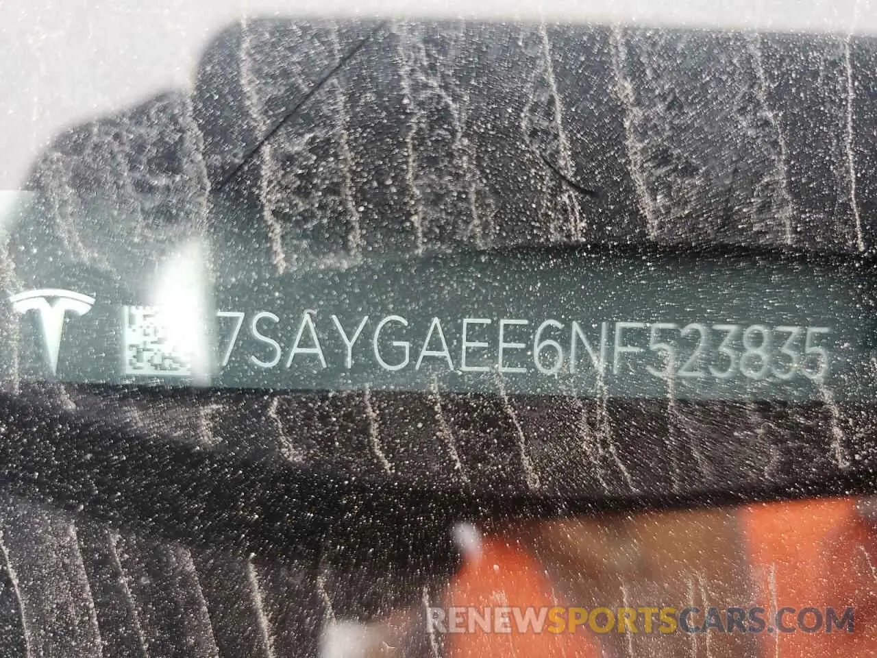 12 Photograph of a damaged car 7SAYGAEE6NF523835 TESLA MODEL Y 2022