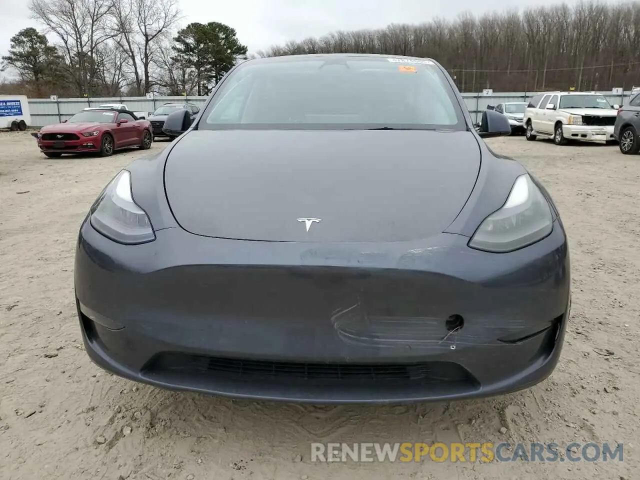 5 Photograph of a damaged car 7SAYGAEE6NF523835 TESLA MODEL Y 2022