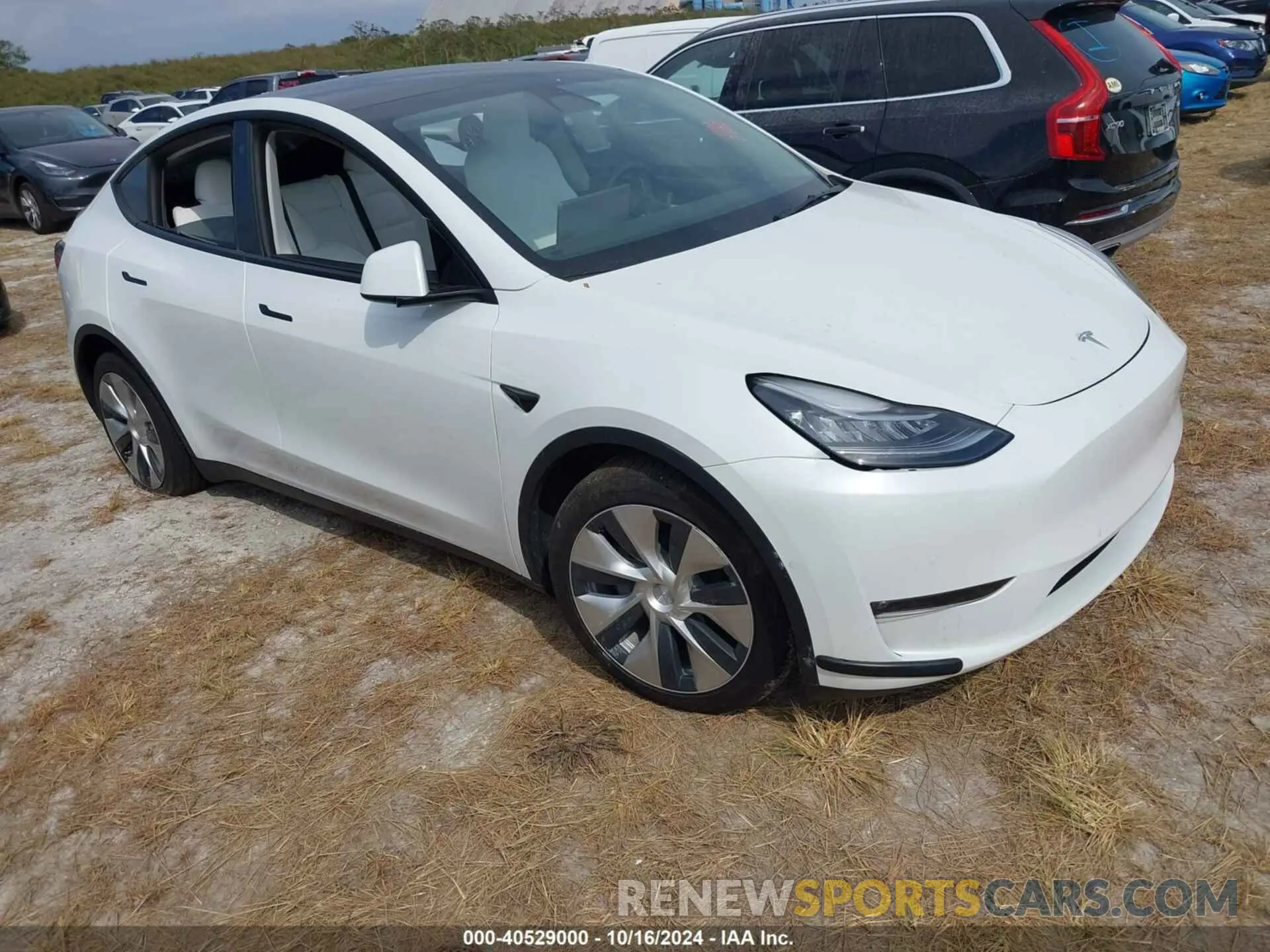 1 Photograph of a damaged car 7SAYGAEE7NF339651 TESLA MODEL Y 2022