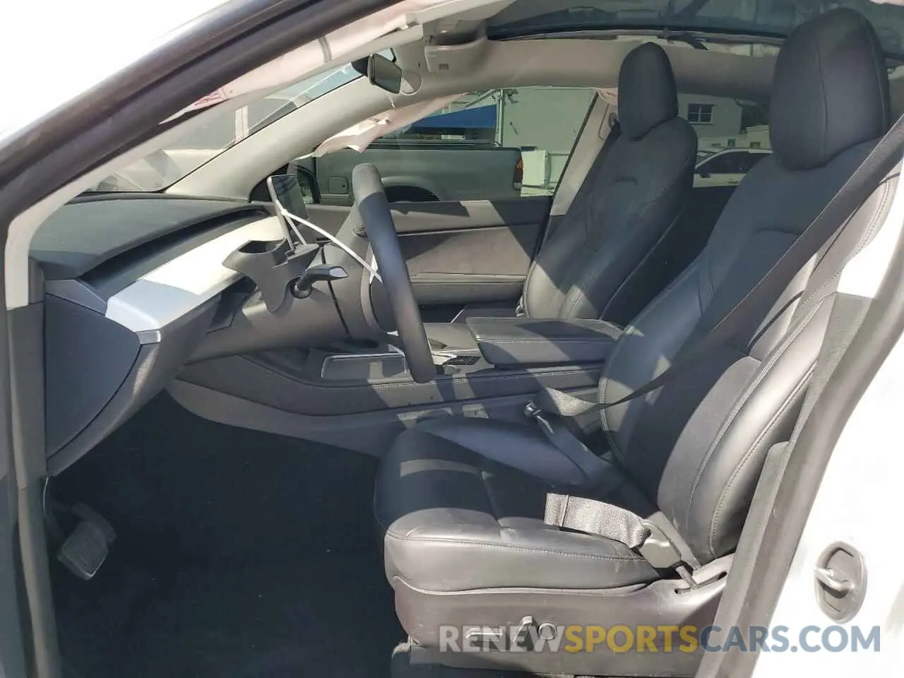 7 Photograph of a damaged car 7SAYGAEE7NF348088 TESLA MODEL Y 2022