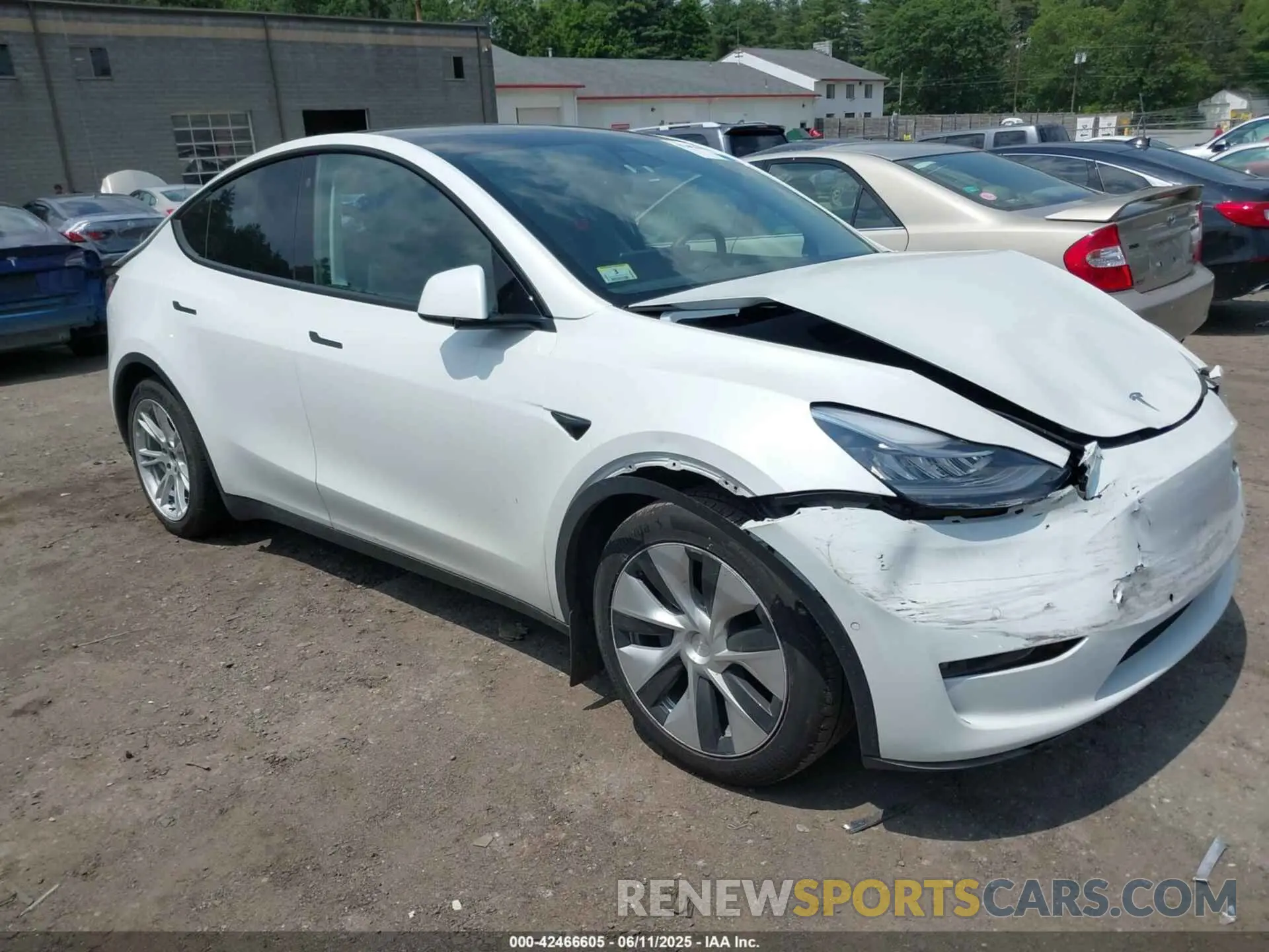 12 Photograph of a damaged car 7SAYGAEE7NF384783 TESLA MODEL Y 2022