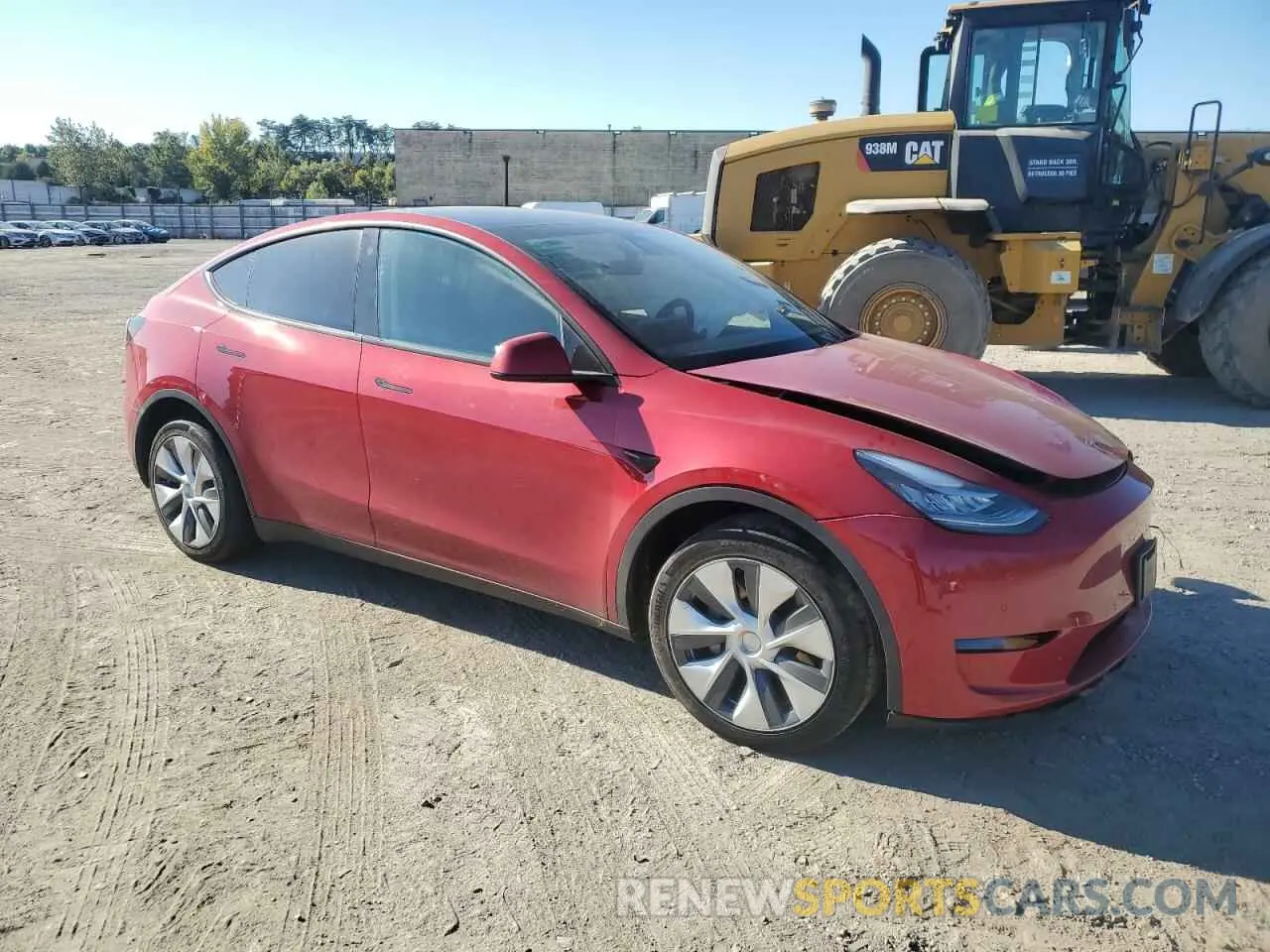 4 Photograph of a damaged car 7SAYGAEE7NF391944 TESLA MODEL Y 2022