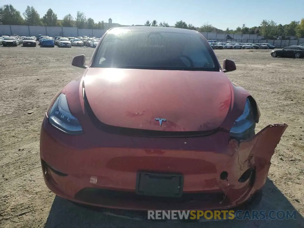 5 Photograph of a damaged car 7SAYGAEE7NF391944 TESLA MODEL Y 2022