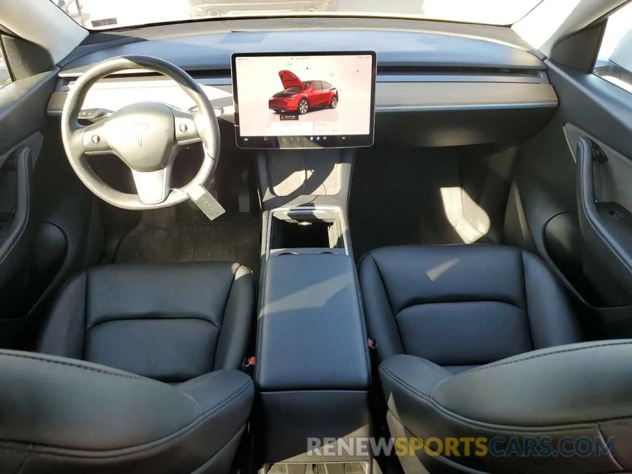 8 Photograph of a damaged car 7SAYGAEE7NF429253 TESLA MODEL Y 2022