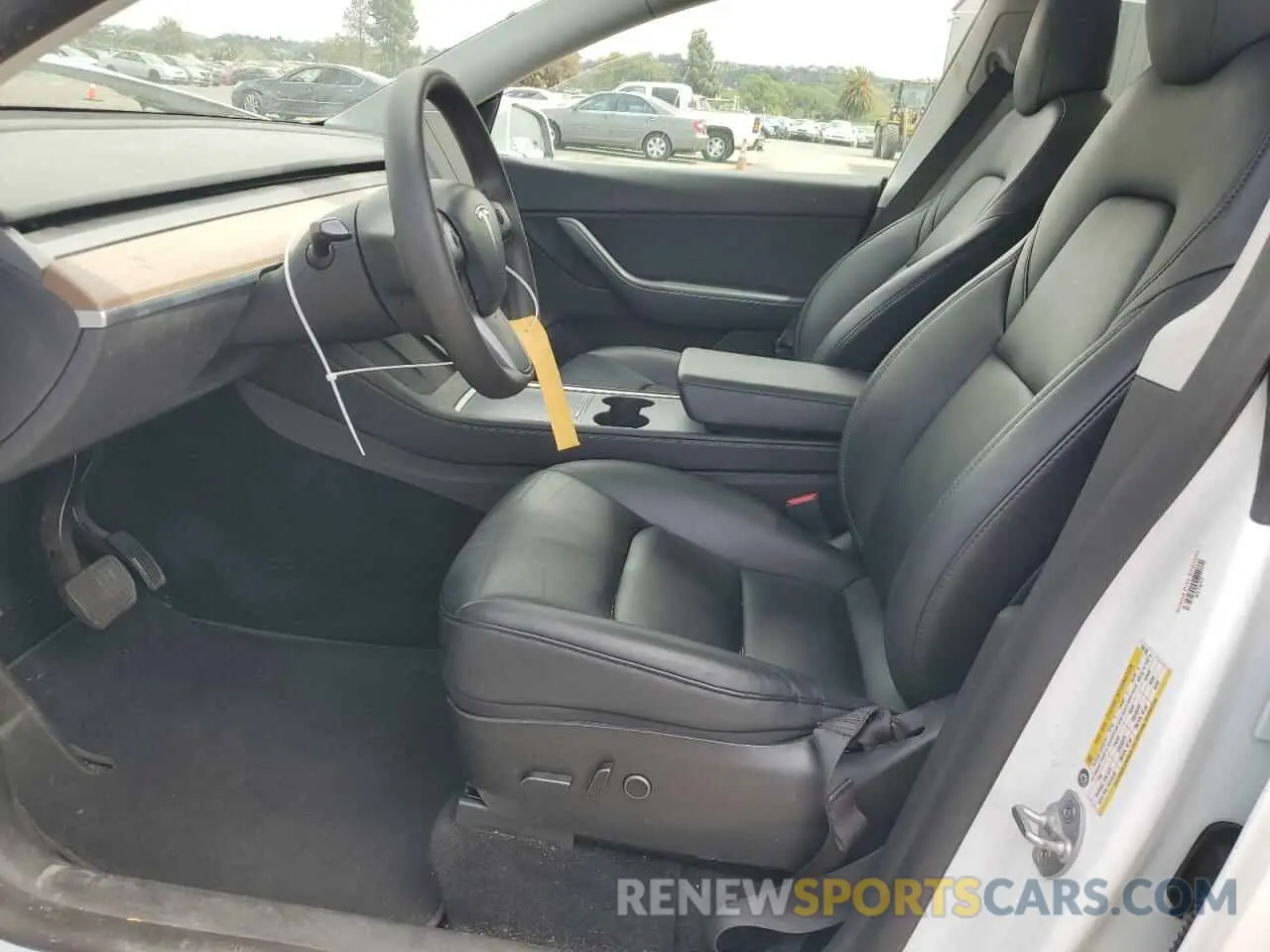 7 Photograph of a damaged car 7SAYGAEE7NF506140 TESLA MODEL Y 2022