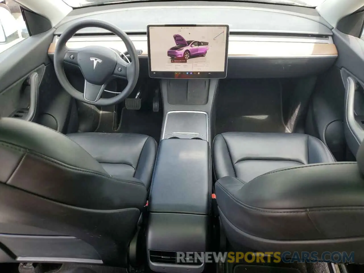 8 Photograph of a damaged car 7SAYGAEE7NF506140 TESLA MODEL Y 2022