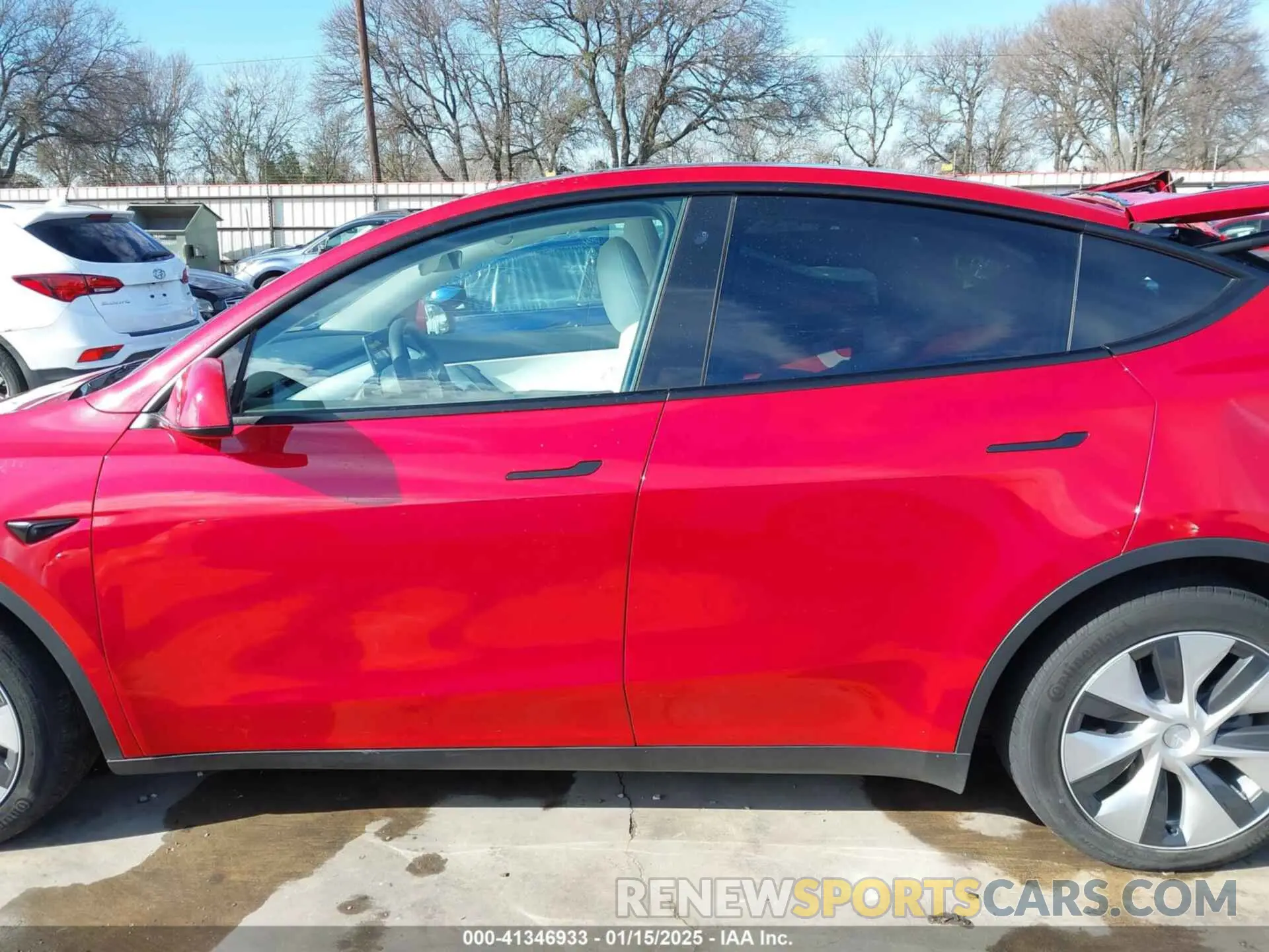 14 Photograph of a damaged car 7SAYGAEE8NF506843 TESLA MODEL Y 2022