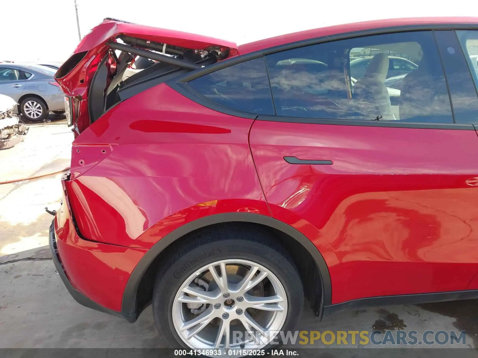 20 Photograph of a damaged car 7SAYGAEE8NF506843 TESLA MODEL Y 2022