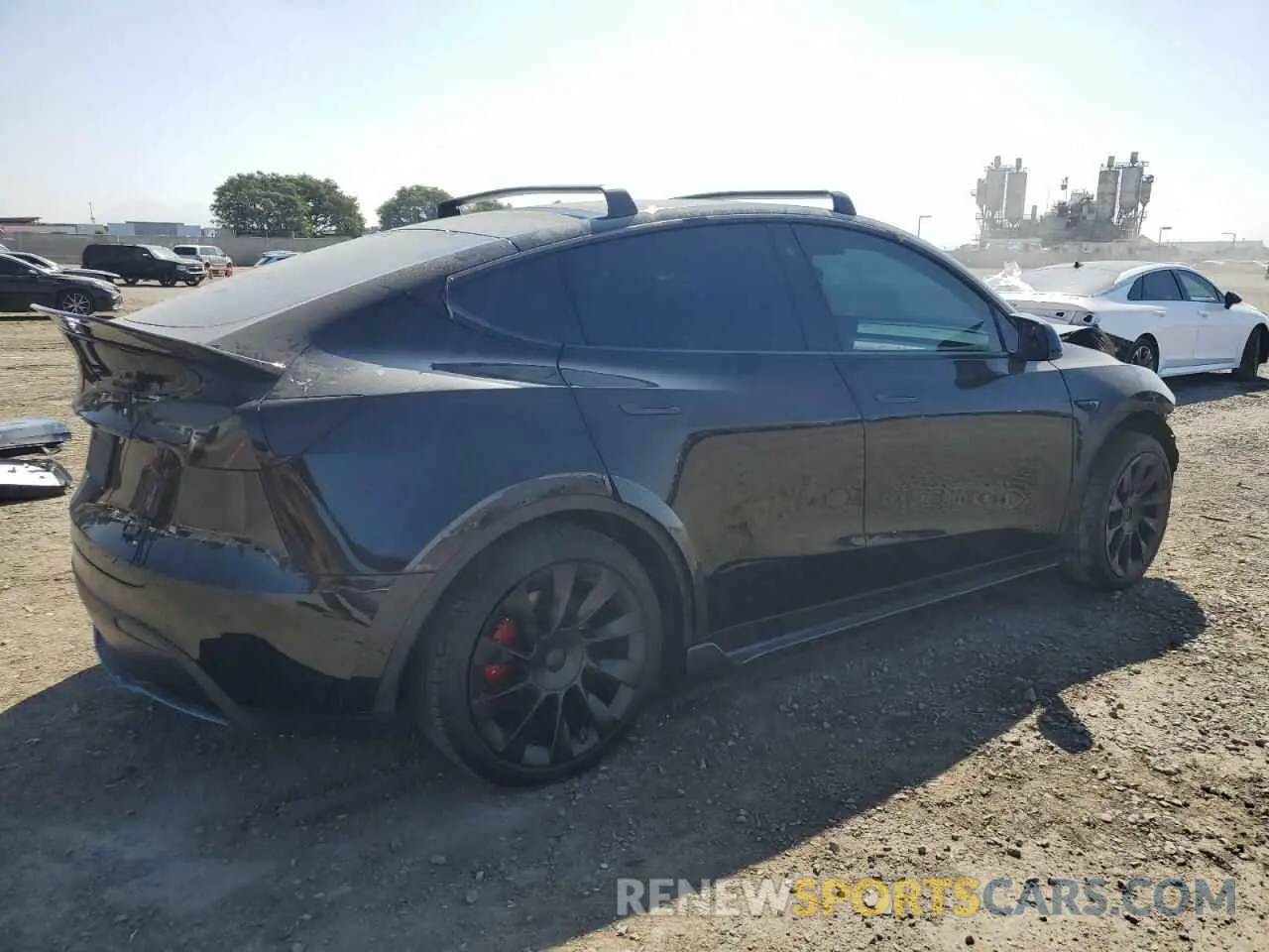 3 Photograph of a damaged car 7SAYGAEE9NF429254 TESLA MODEL Y 2022
