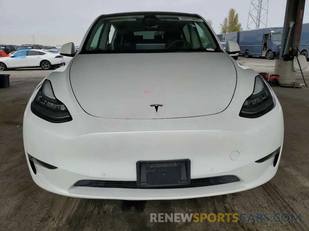 5 Photograph of a damaged car 7SAYGAEE9NF493262 TESLA MODEL Y 2022
