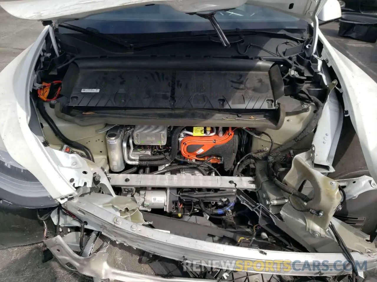 11 Photograph of a damaged car 7SAYGAEEXNF489673 TESLA MODEL Y 2022