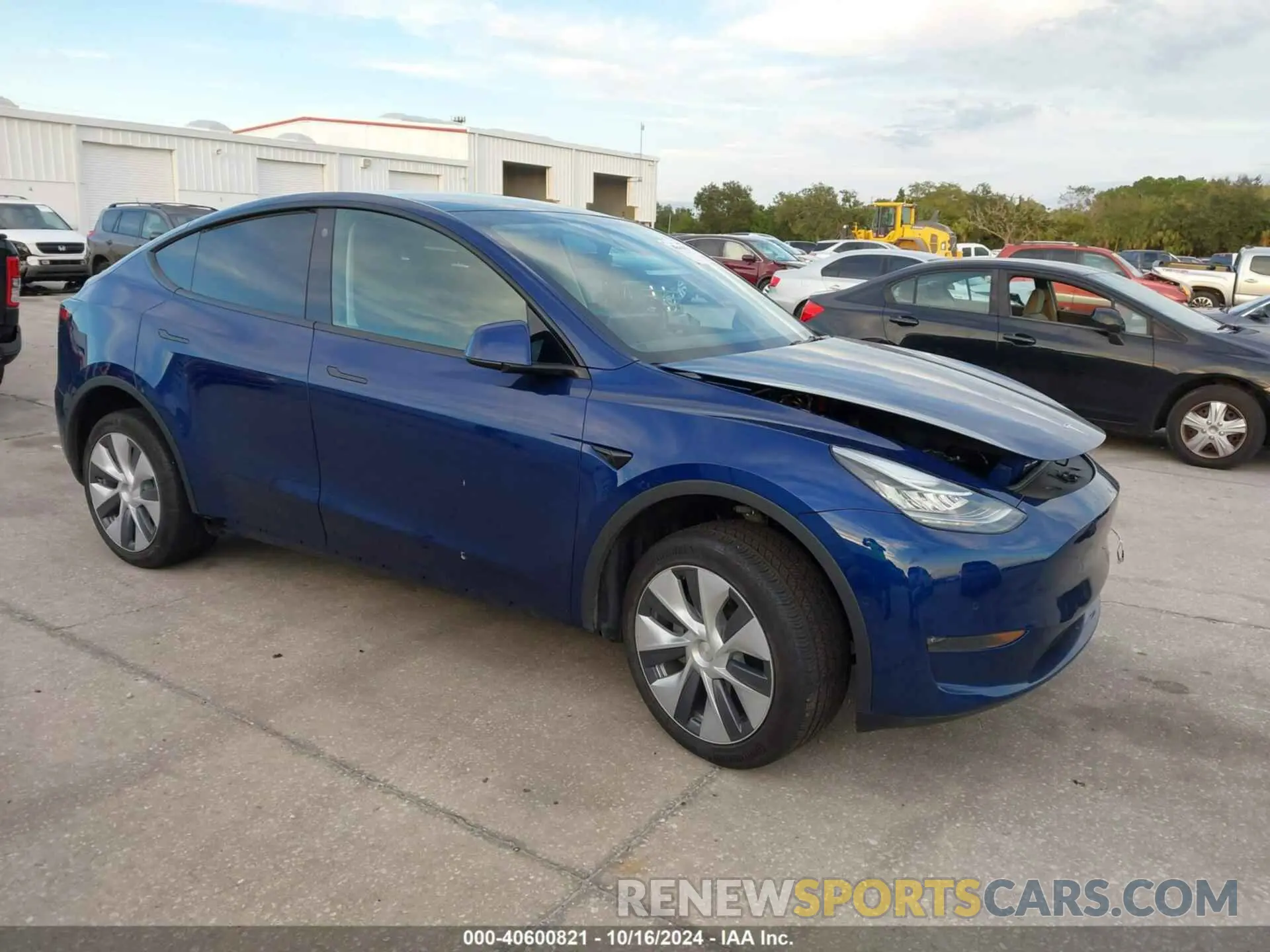 1 Photograph of a damaged car 7SAYGDEE0NA004990 TESLA MODEL Y 2022