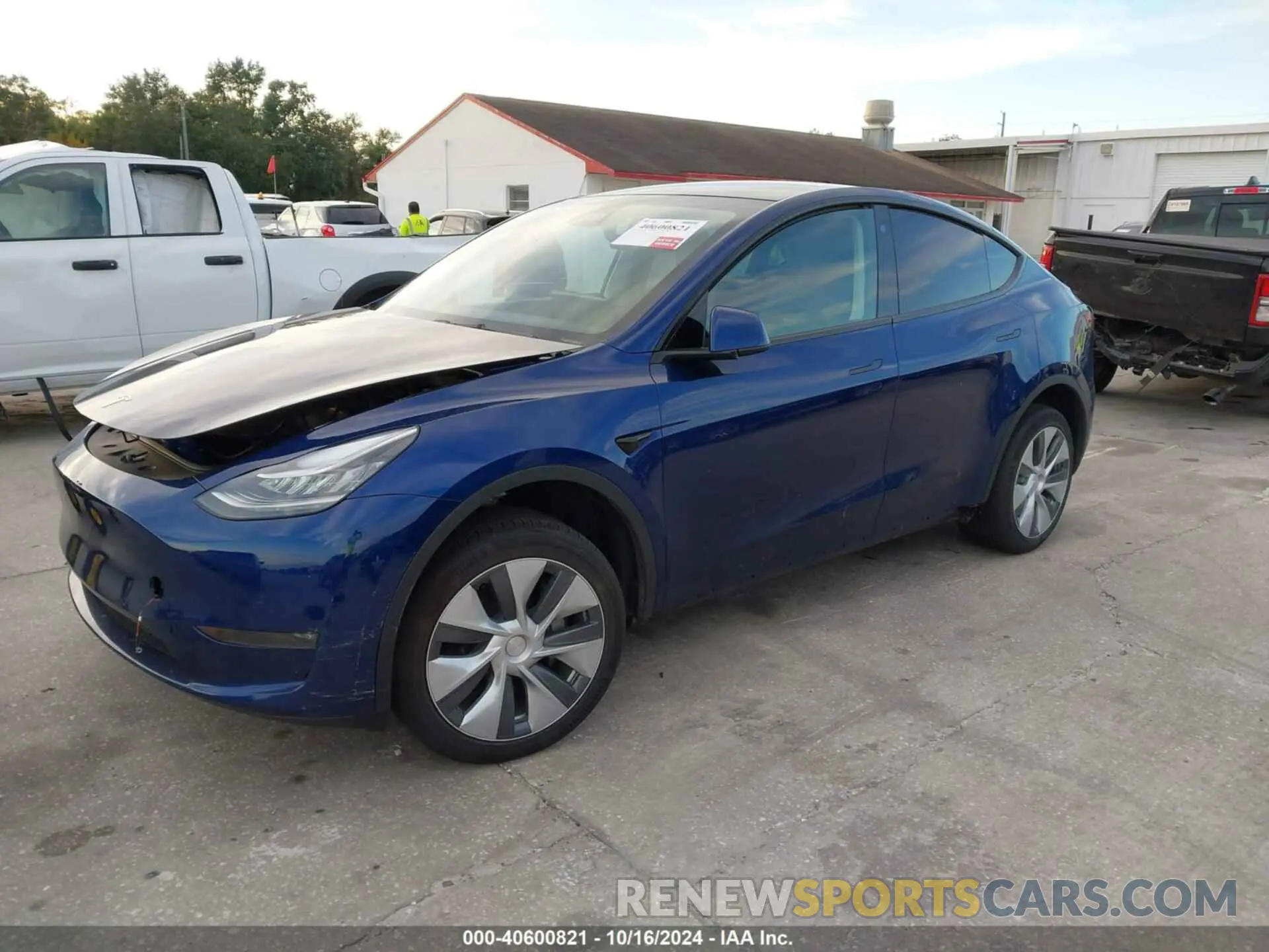 2 Photograph of a damaged car 7SAYGDEE0NA004990 TESLA MODEL Y 2022