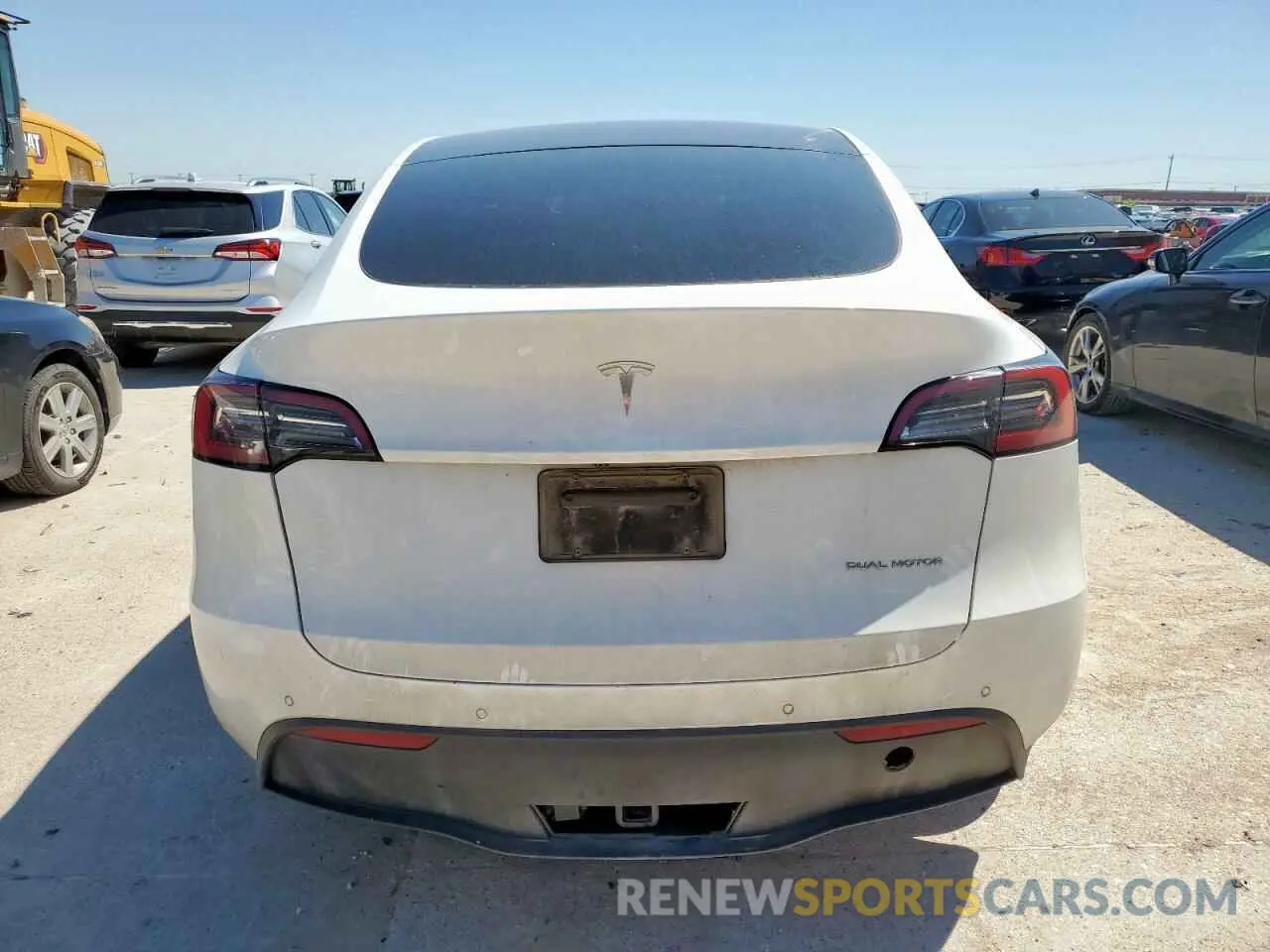 6 Photograph of a damaged car 7SAYGDEE0NA009994 TESLA MODEL Y 2022