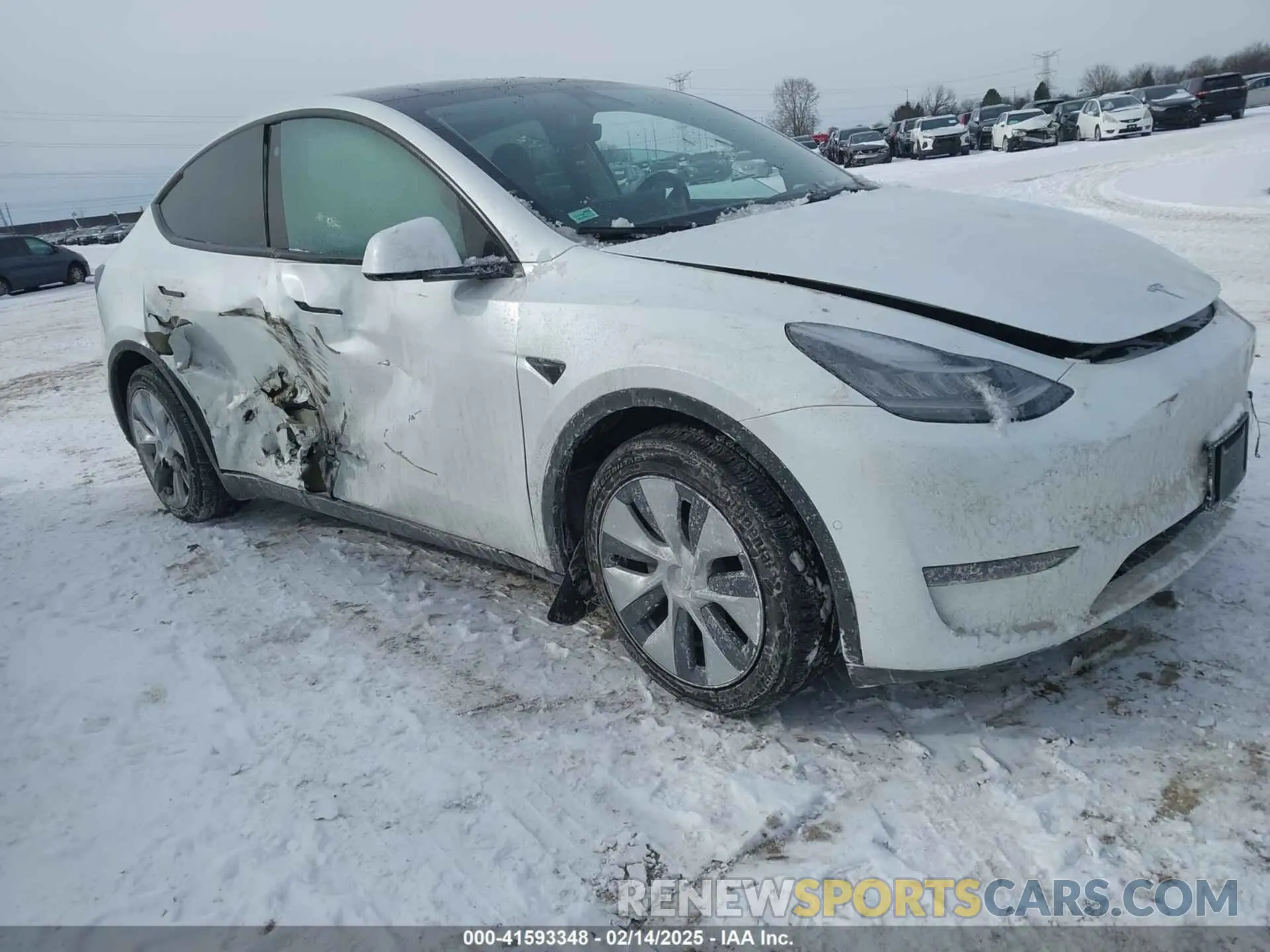 1 Photograph of a damaged car 7SAYGDEE0NA012006 TESLA MODEL Y 2022