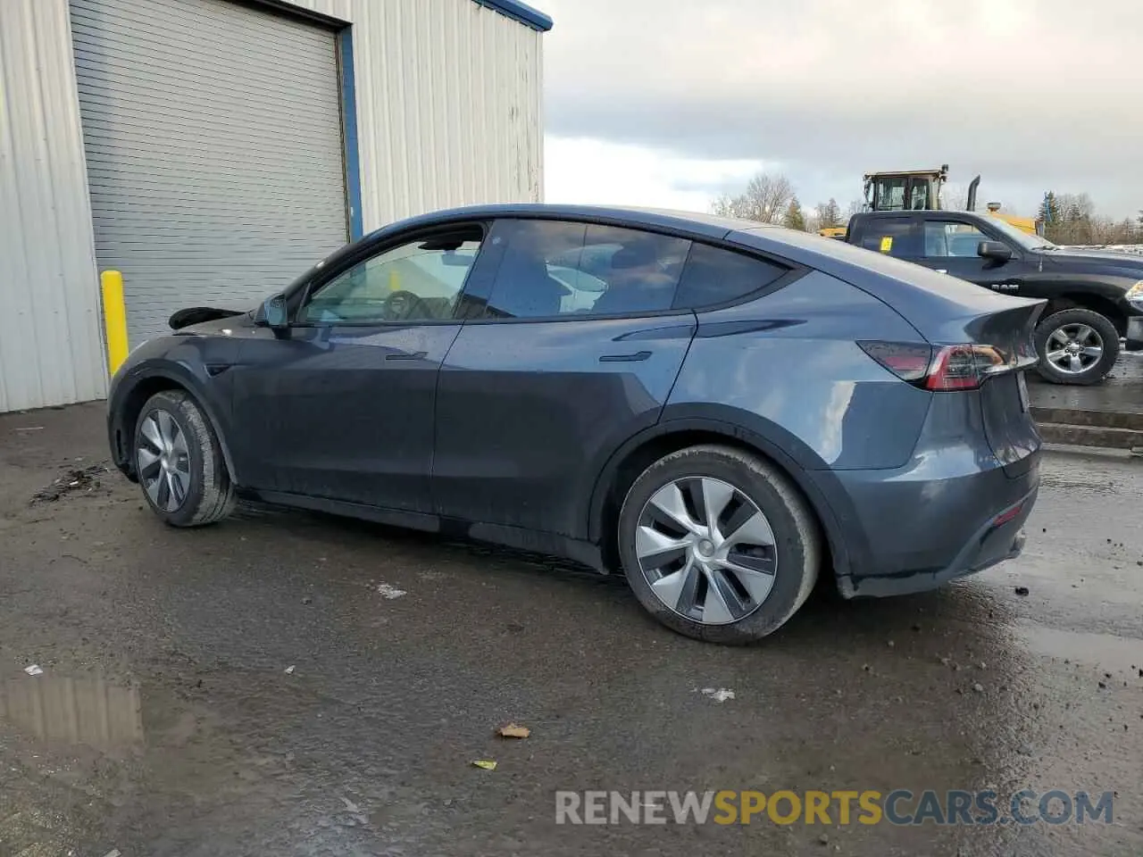 2 Photograph of a damaged car 7SAYGDEE0NA015133 TESLA MODEL Y 2022