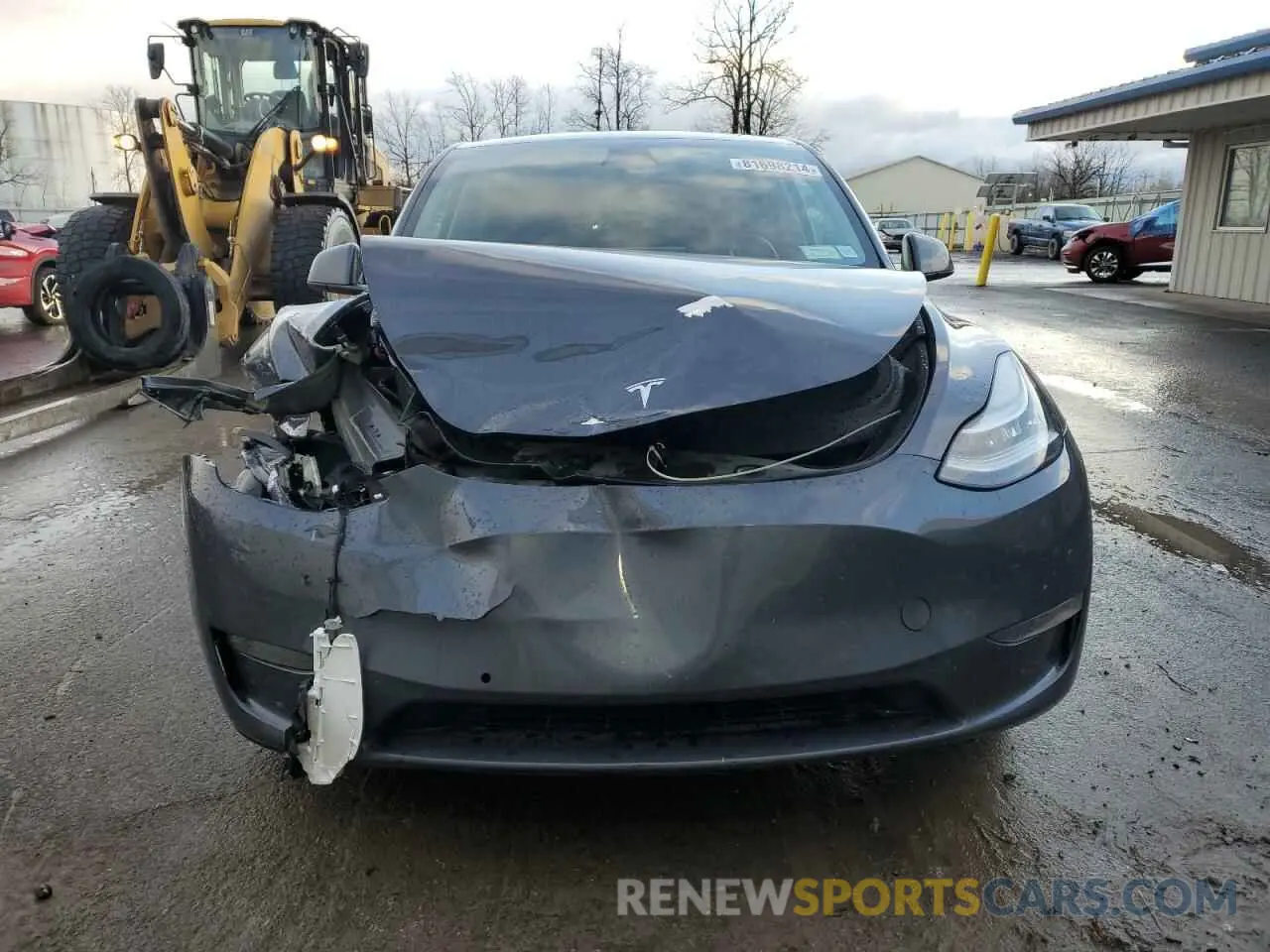 5 Photograph of a damaged car 7SAYGDEE0NA015133 TESLA MODEL Y 2022