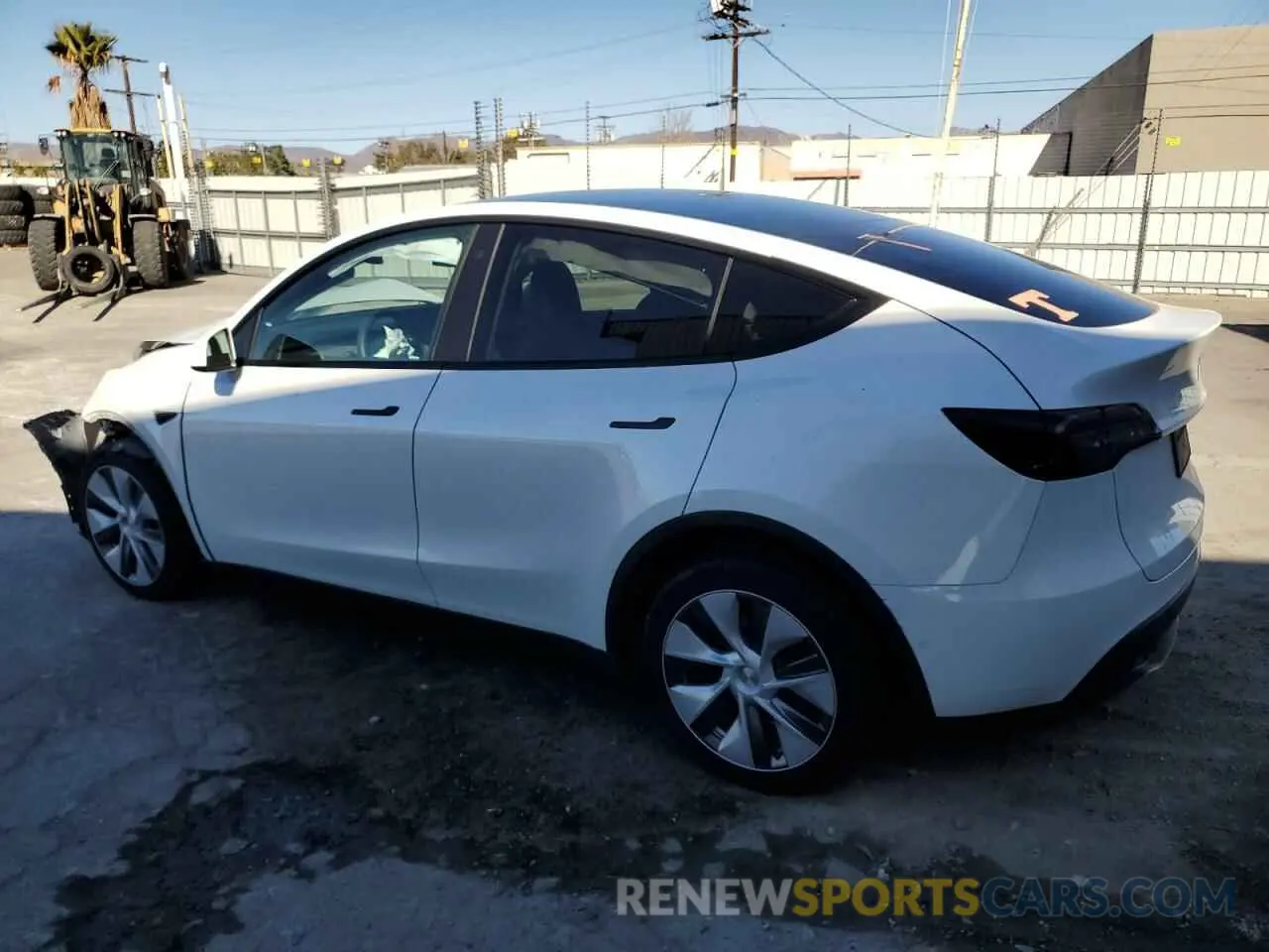 2 Photograph of a damaged car 7SAYGDEE0NA017688 TESLA MODEL Y 2022