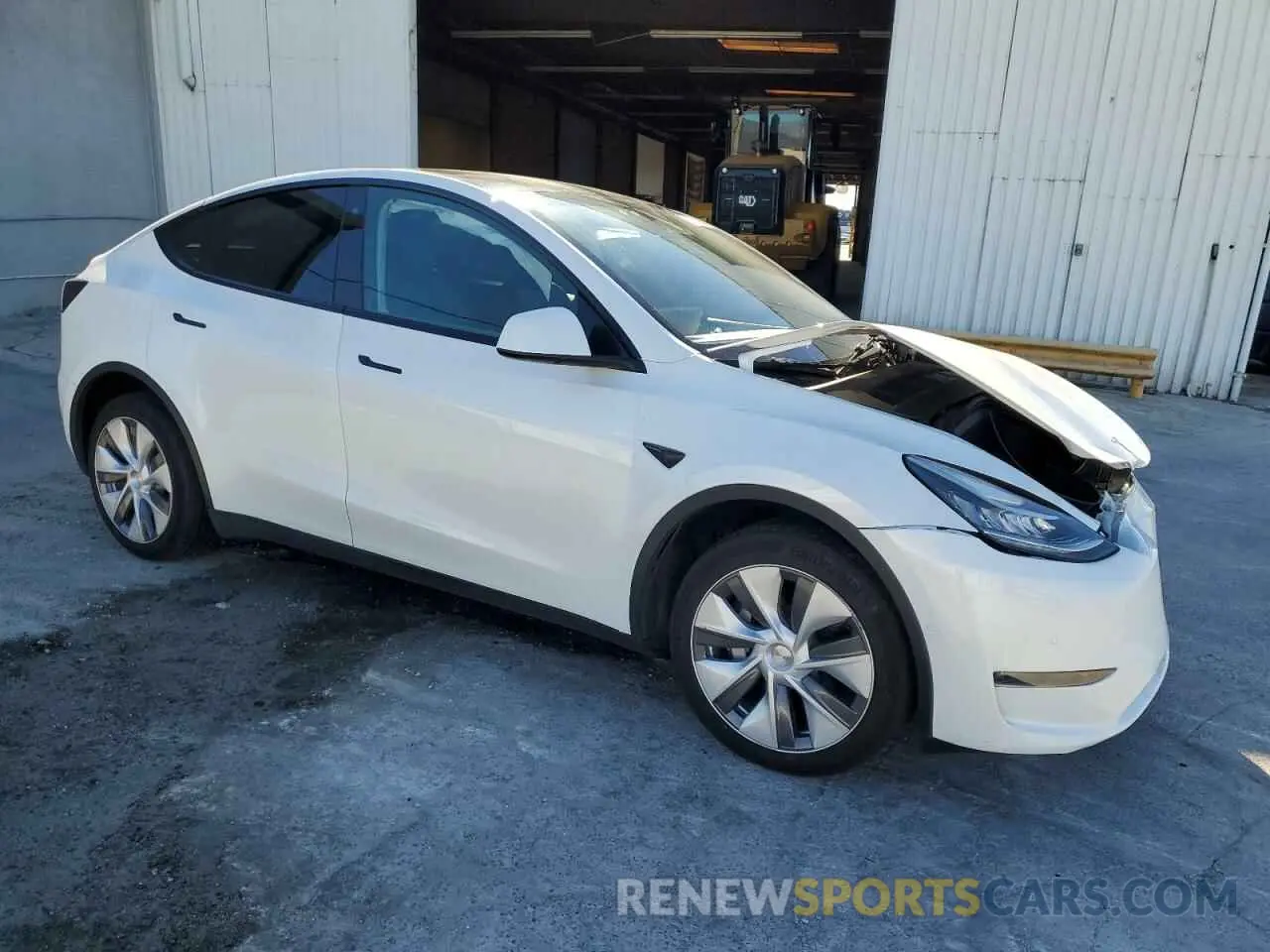 4 Photograph of a damaged car 7SAYGDEE0NA017688 TESLA MODEL Y 2022