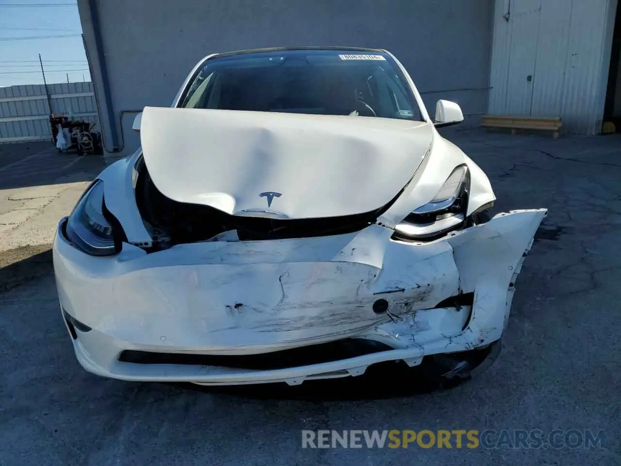 5 Photograph of a damaged car 7SAYGDEE0NA017688 TESLA MODEL Y 2022