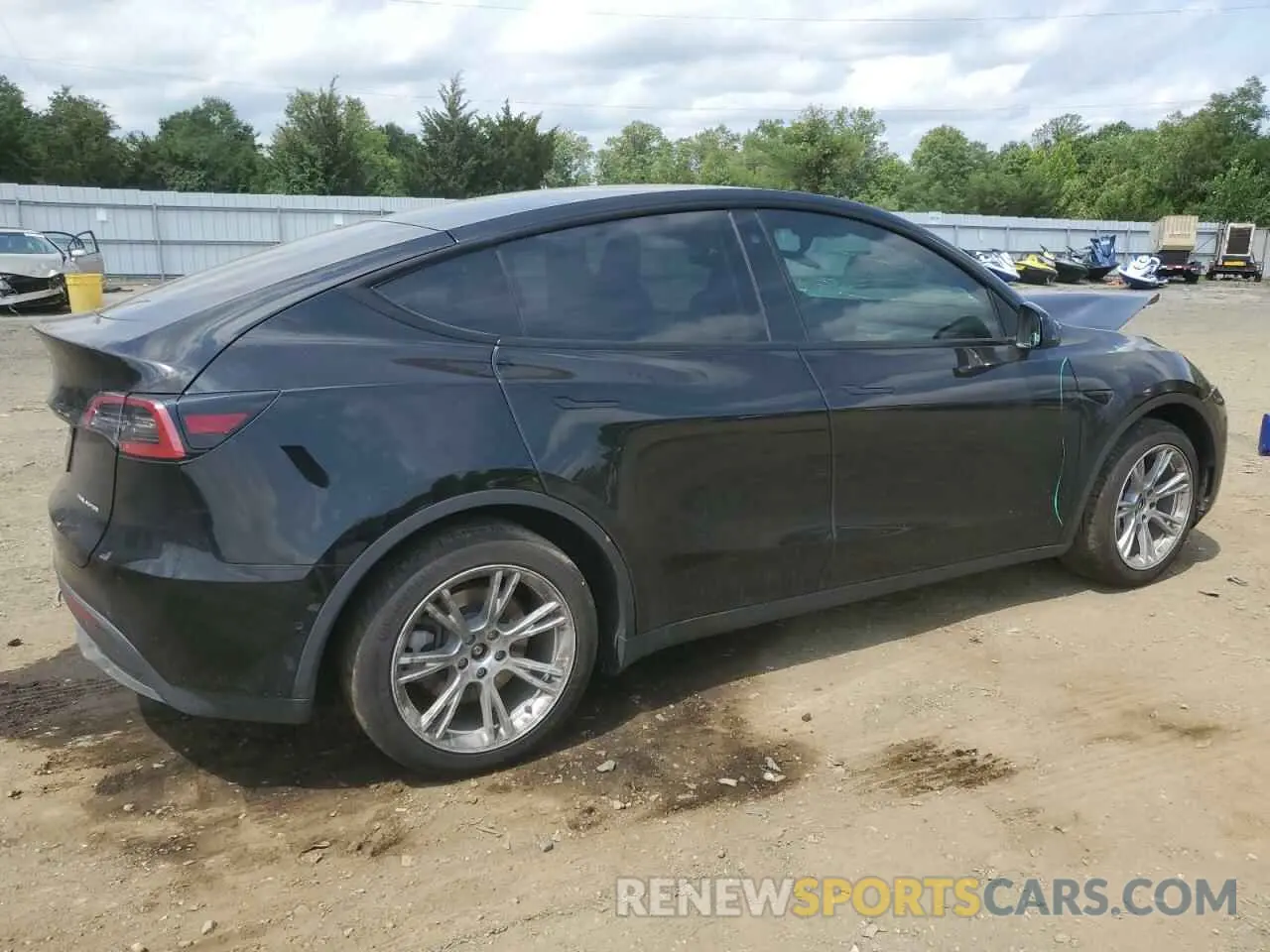 3 Photograph of a damaged car 7SAYGDEE0NA018906 TESLA MODEL Y 2022