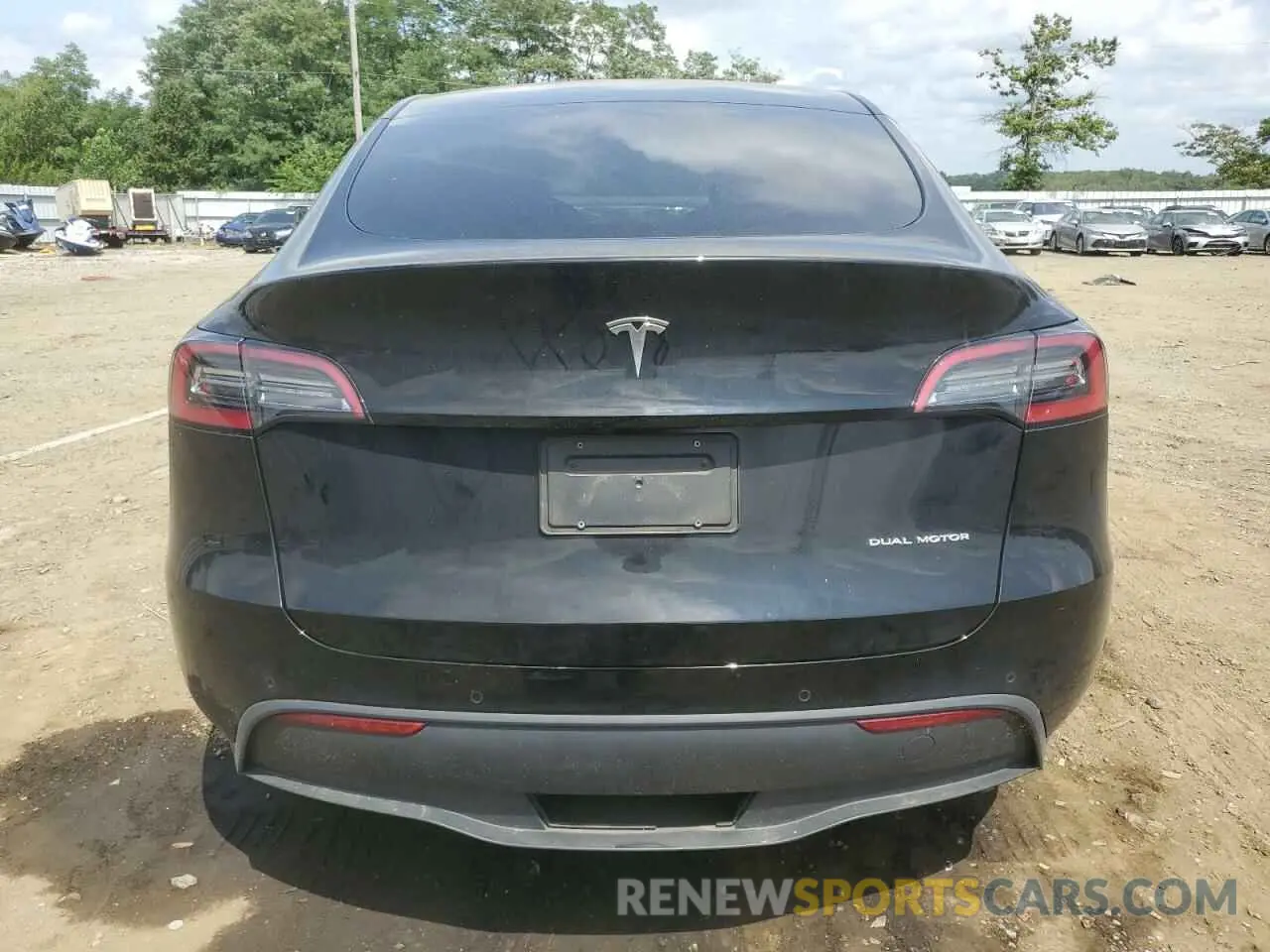 6 Photograph of a damaged car 7SAYGDEE0NA018906 TESLA MODEL Y 2022