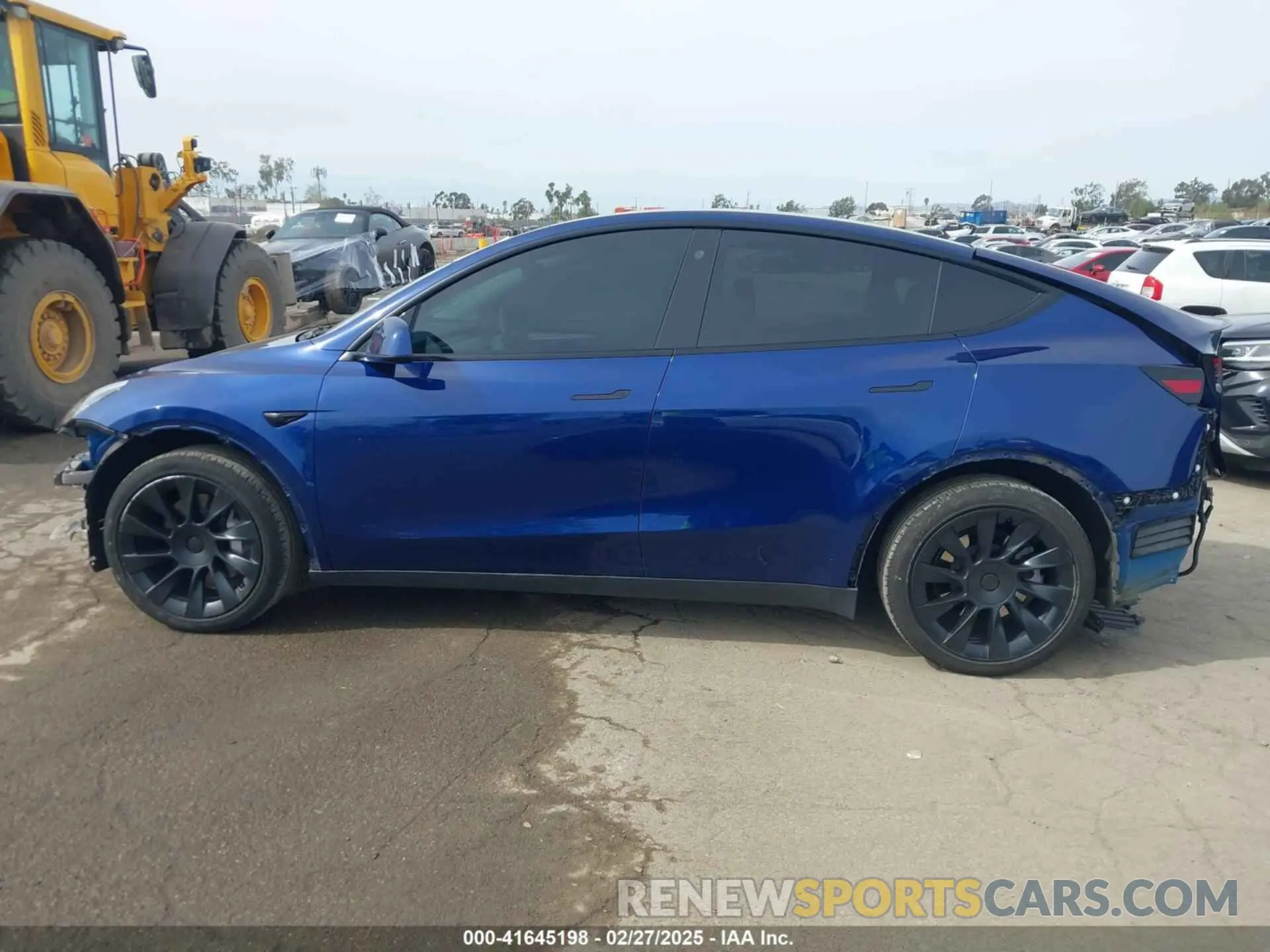 15 Photograph of a damaged car 7SAYGDEE0NA019067 TESLA MODEL Y 2022
