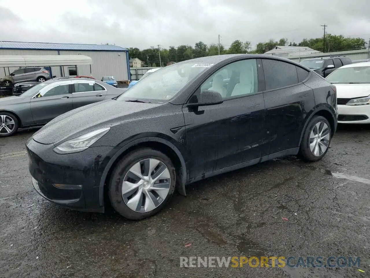 1 Photograph of a damaged car 7SAYGDEE0NF327147 TESLA MODEL Y 2022