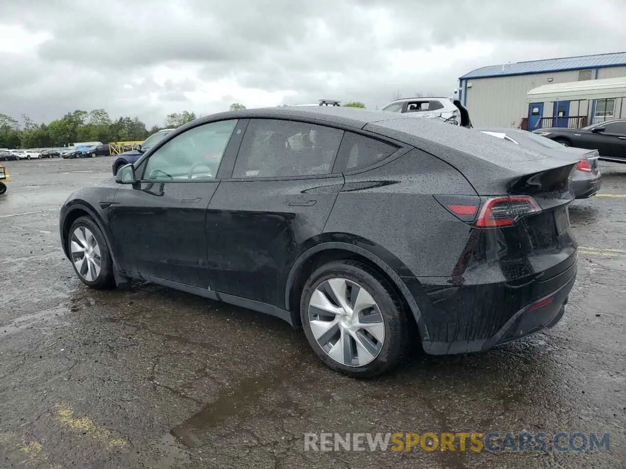 2 Photograph of a damaged car 7SAYGDEE0NF327147 TESLA MODEL Y 2022