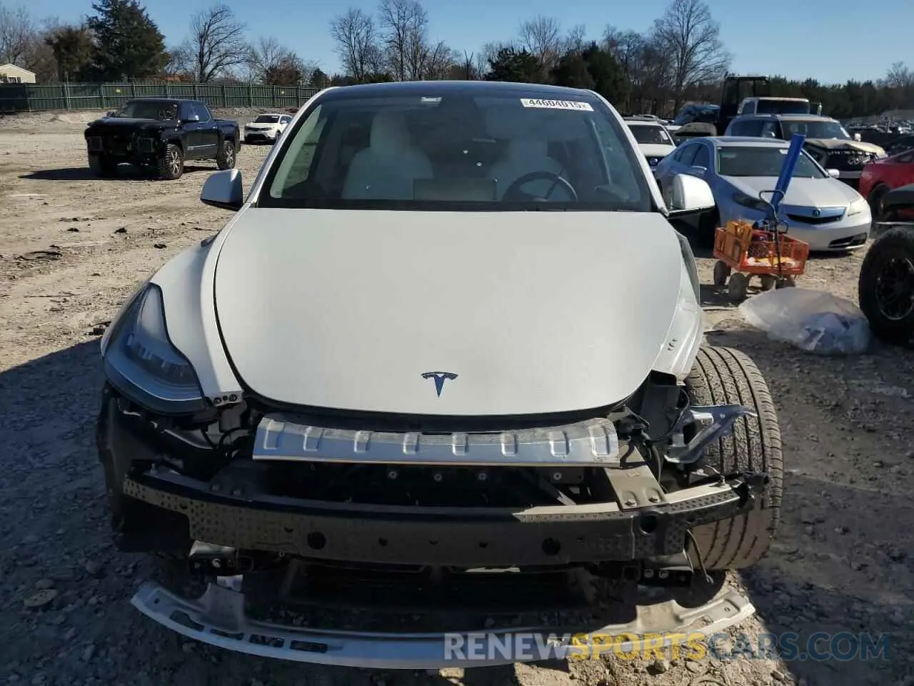5 Photograph of a damaged car 7SAYGDEE0NF339363 TESLA MODEL Y 2022