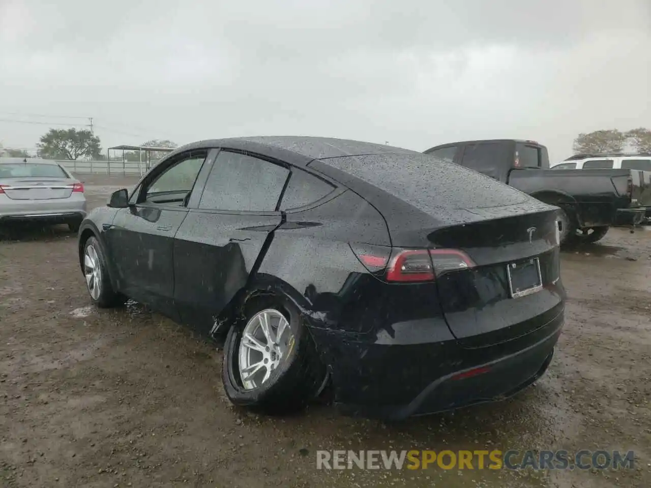 3 Photograph of a damaged car 7SAYGDEE0NF341954 TESLA MODEL Y 2022