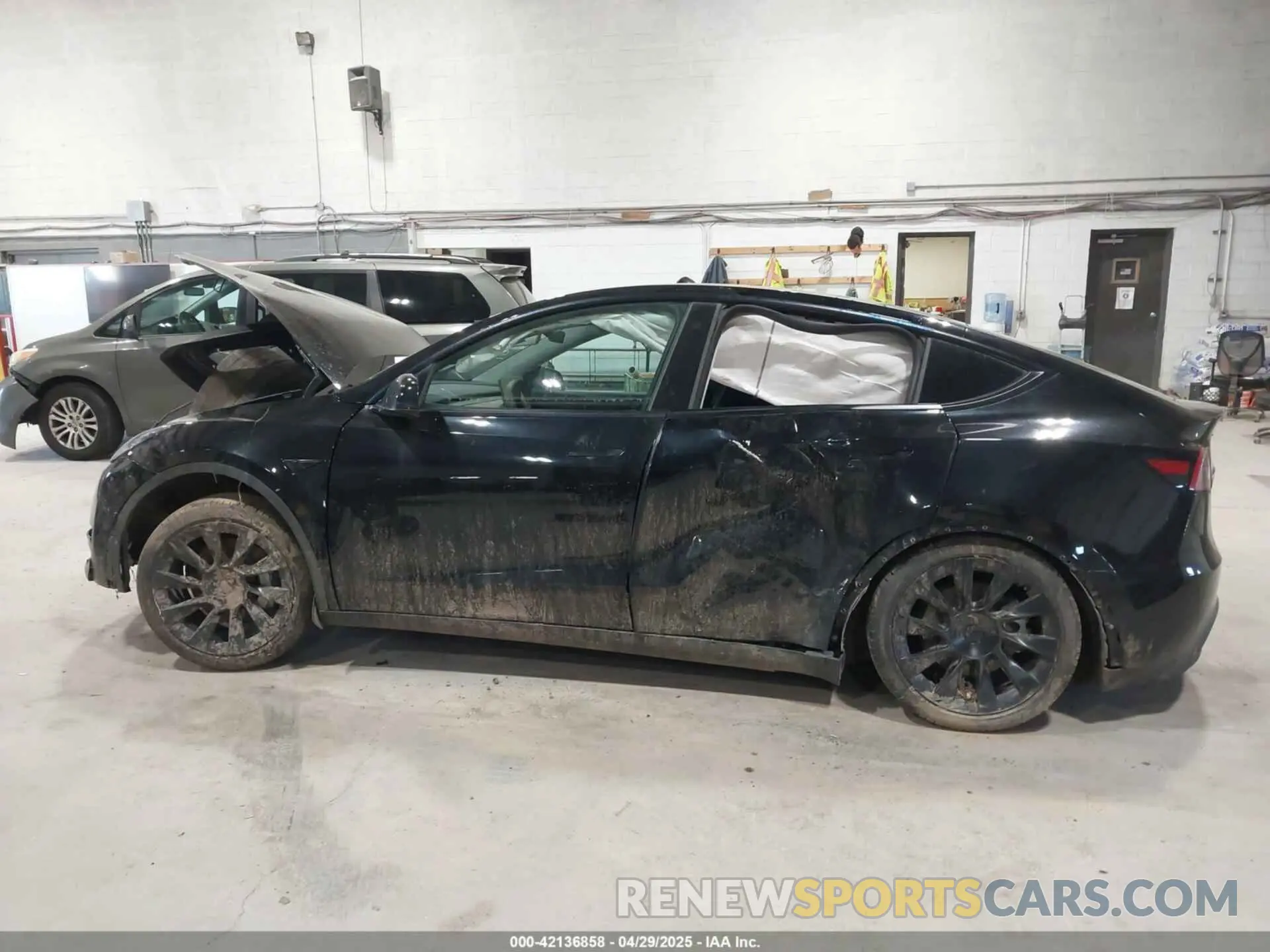 13 Photograph of a damaged car 7SAYGDEE0NF342215 TESLA MODEL Y 2022