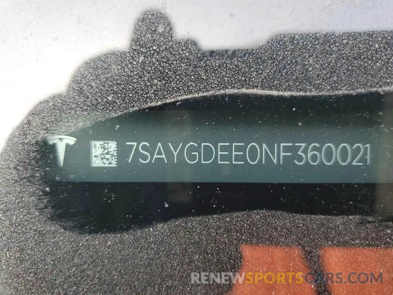 13 Photograph of a damaged car 7SAYGDEE0NF360021 TESLA MODEL Y 2022