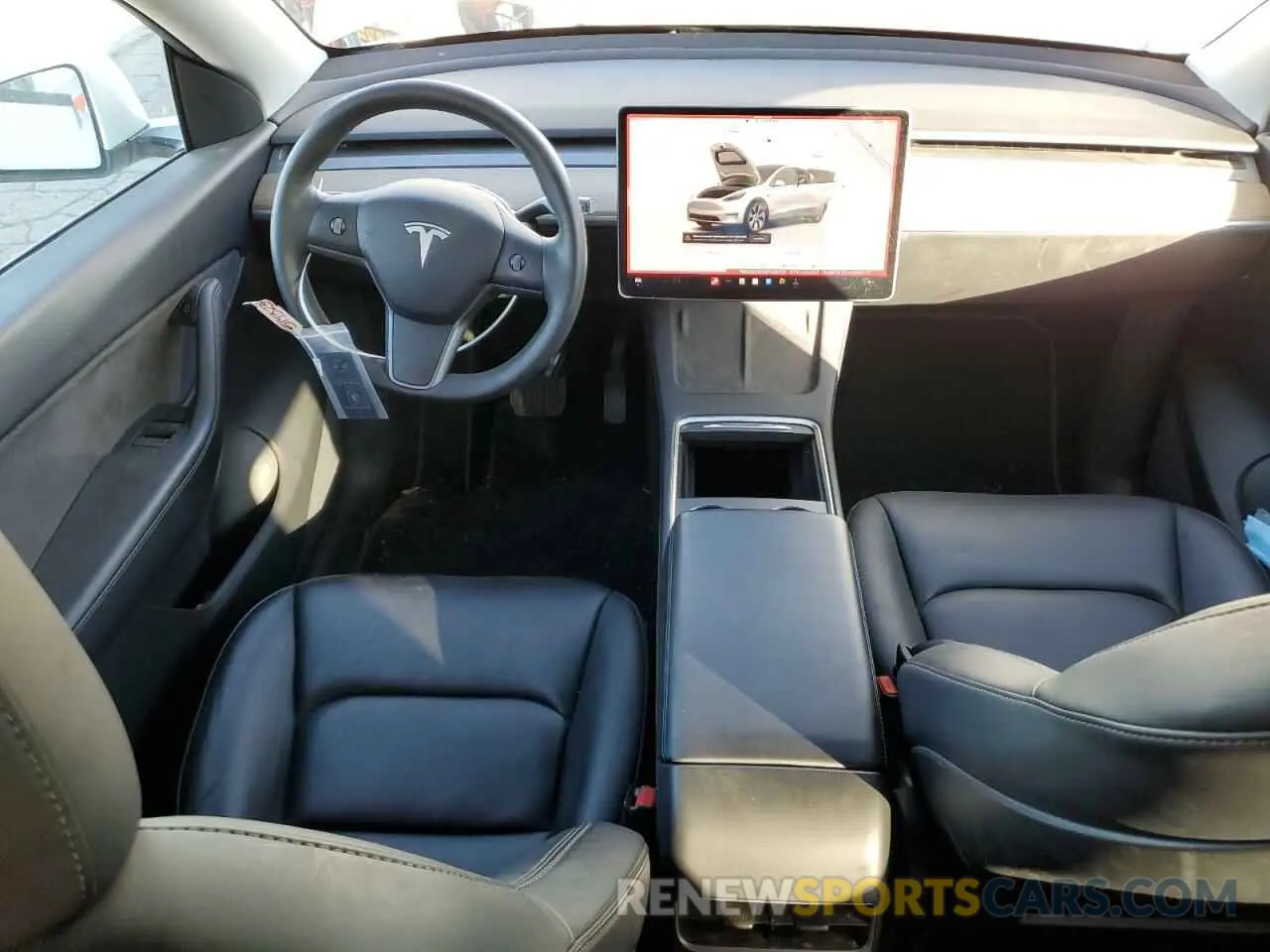 8 Photograph of a damaged car 7SAYGDEE0NF360312 TESLA MODEL Y 2022