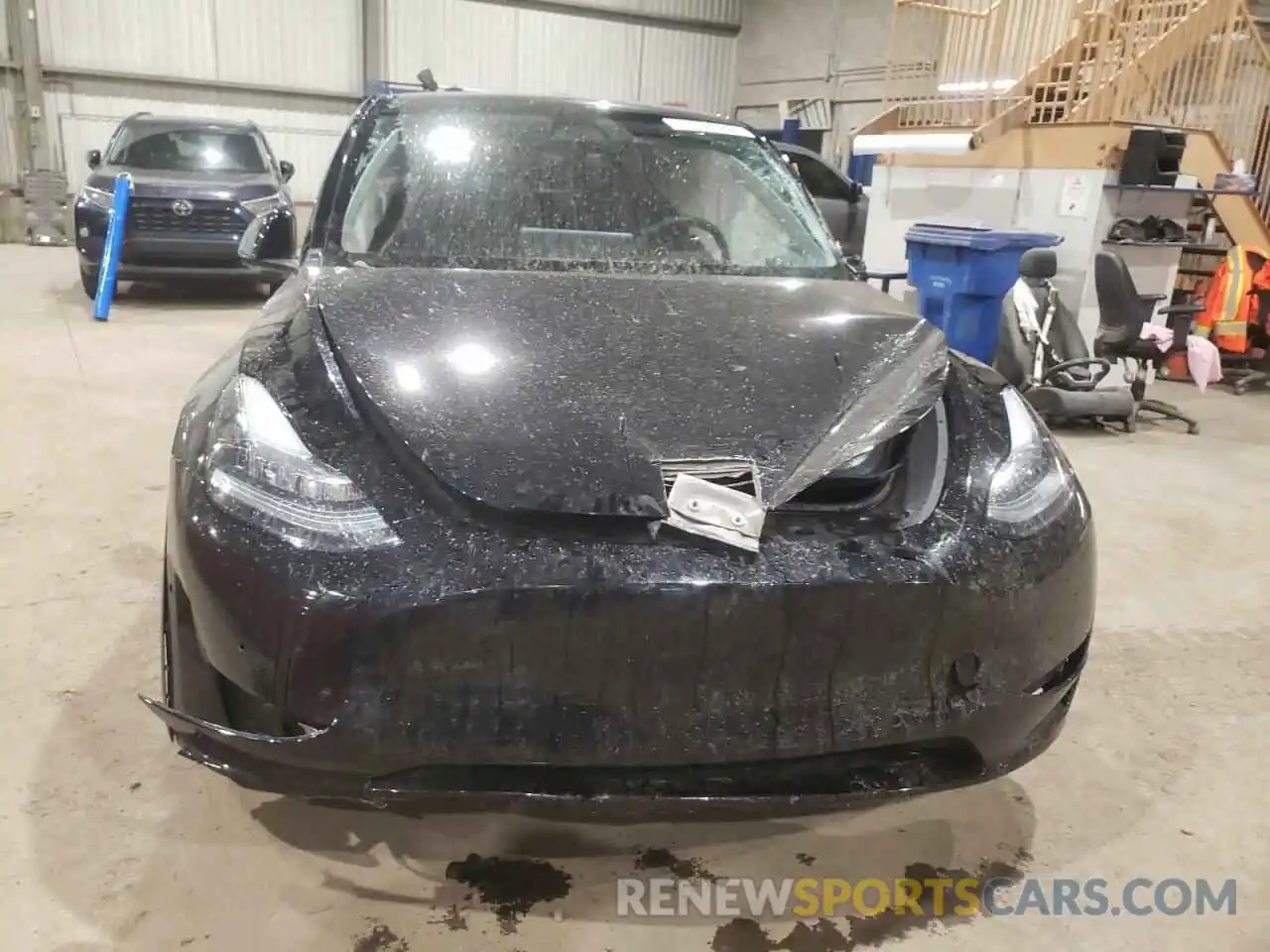 5 Photograph of a damaged car 7SAYGDEE0NF379443 TESLA MODEL Y 2022