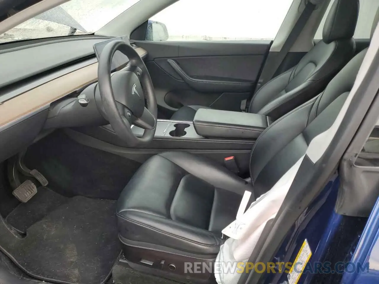 7 Photograph of a damaged car 7SAYGDEE0NF386750 TESLA MODEL Y 2022