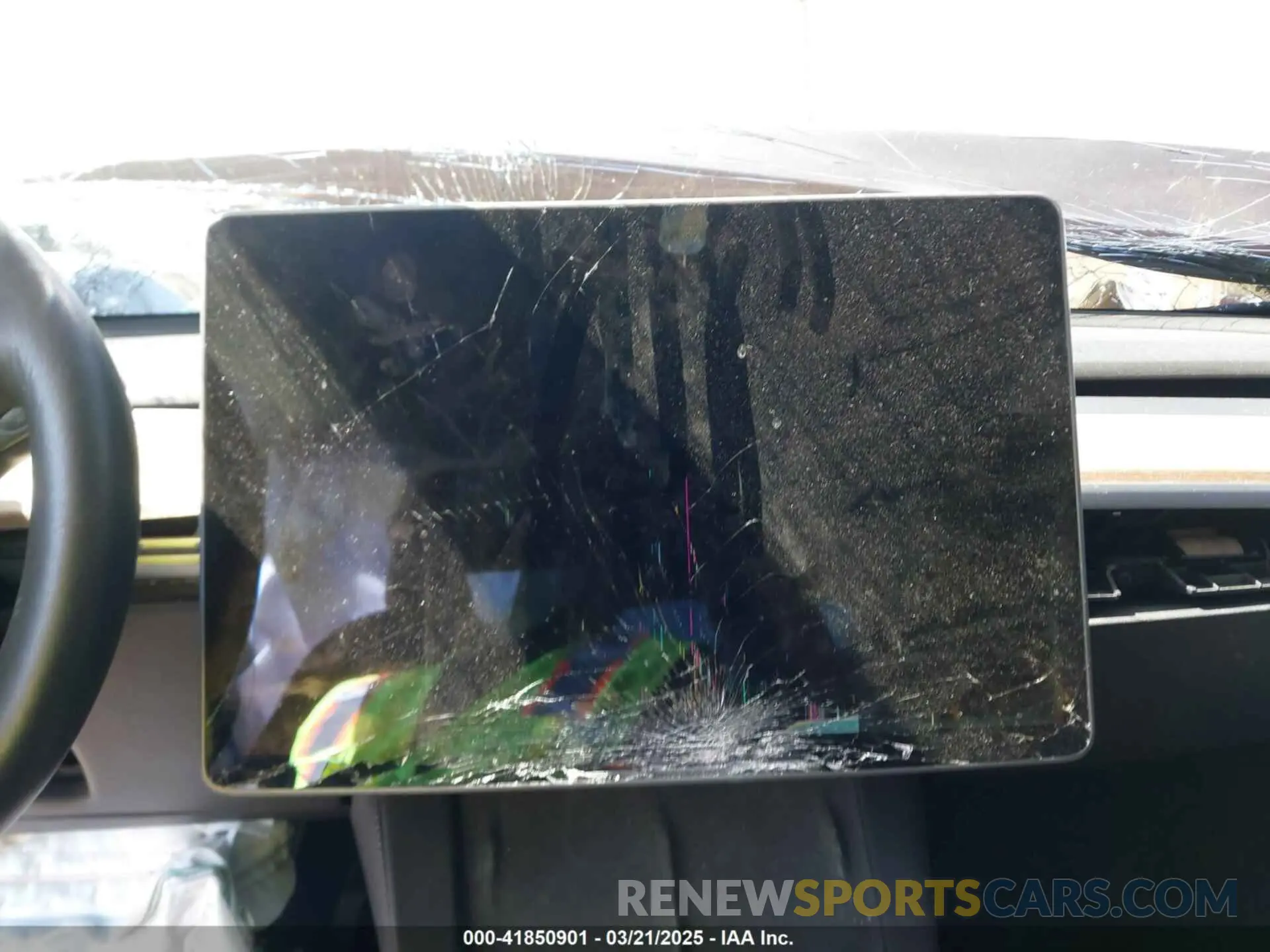 7 Photograph of a damaged car 7SAYGDEE0NF387512 TESLA MODEL Y 2022